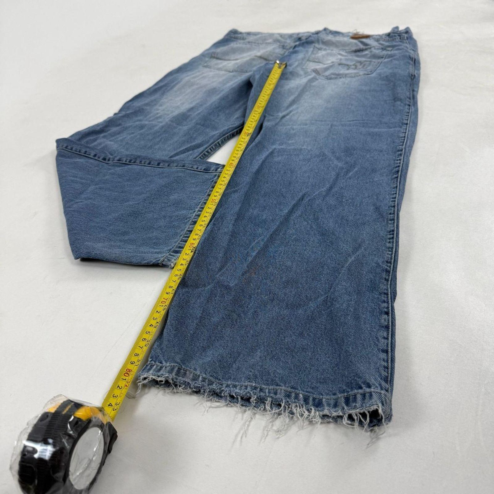 Japanese Brand × Mecca × Vintage Vintage y2k mecca skater archive baggy wide leg faded jeans Size US 38 / EU 54 - 3 Thumbnail