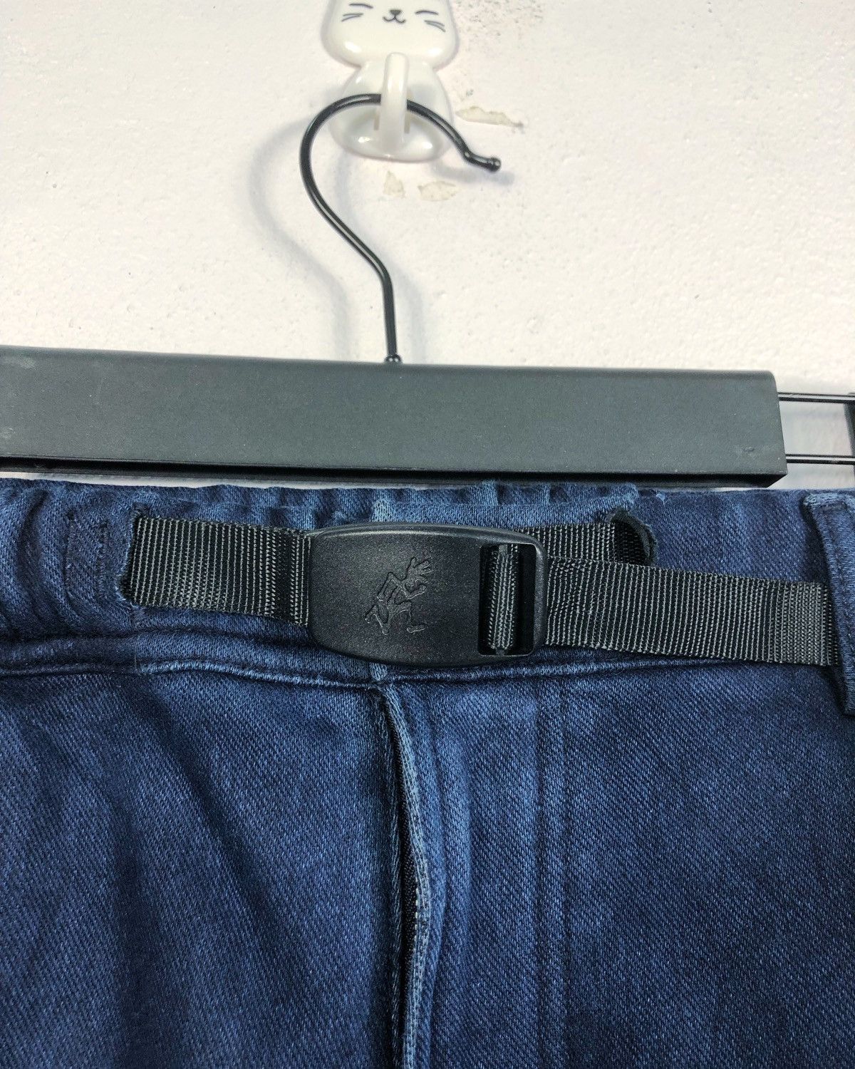 Gramicci Rare Gramicci USA Belted Denim Sweatpants Size US 27 - 3 Thumbnail