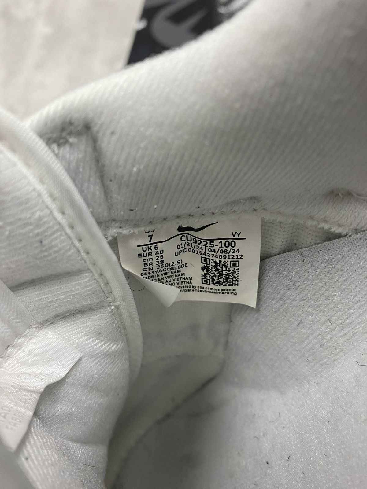 Nike × Supreme Size 7M - Nike Air Force 1 Supreme “White” Size US 7 / EU 40 - 5 Thumbnail