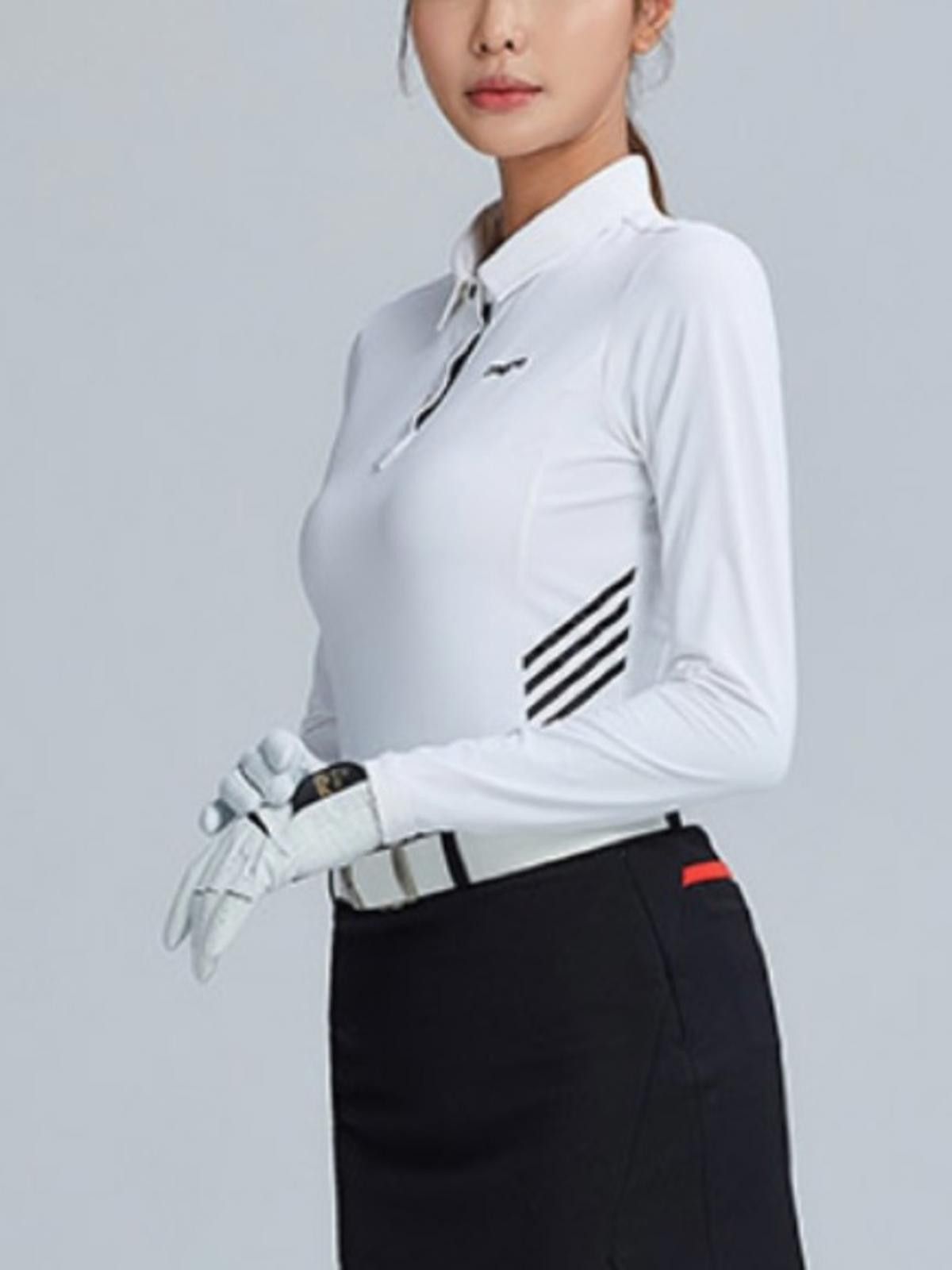 Other PGR Golf / Long Sleeve Collared Shirt GT-4237 / White XL Size XL / US 12-14 / IT 48-50 - 3 Thumbnail