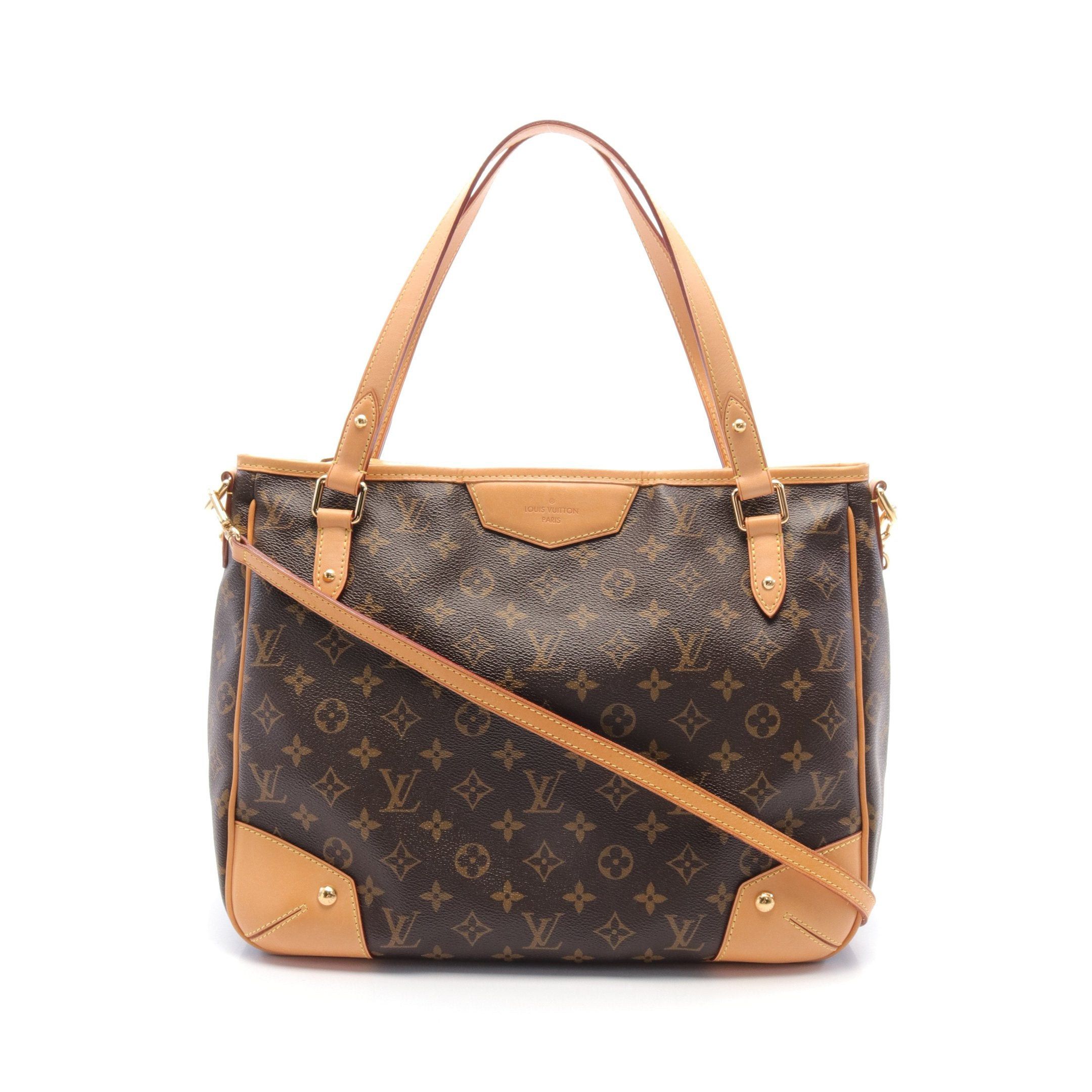 Louis Vuitton Estrella Mm Monogram Shoulder Bag Tote Leather Brown