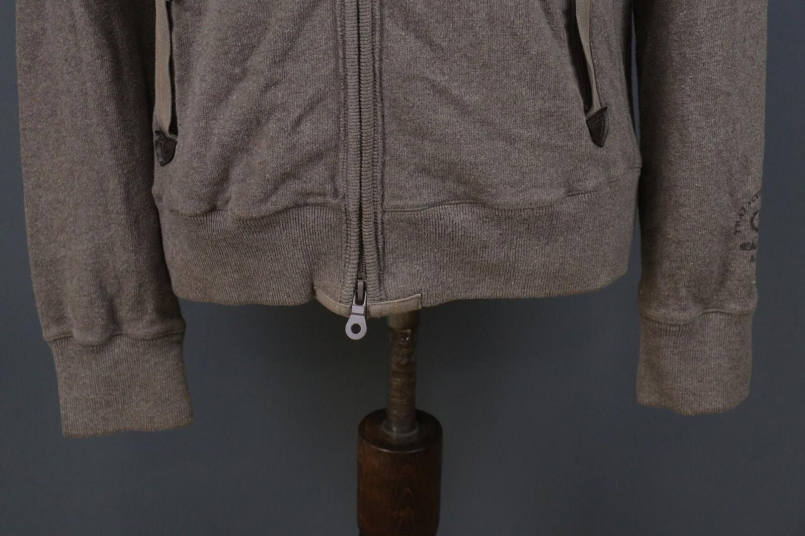 Parajumpers Parajumpers Brown 100% Cotton Mock Basic Jacket Size M Size M / US 6-8 / IT 42-44 - 3 Thumbnail