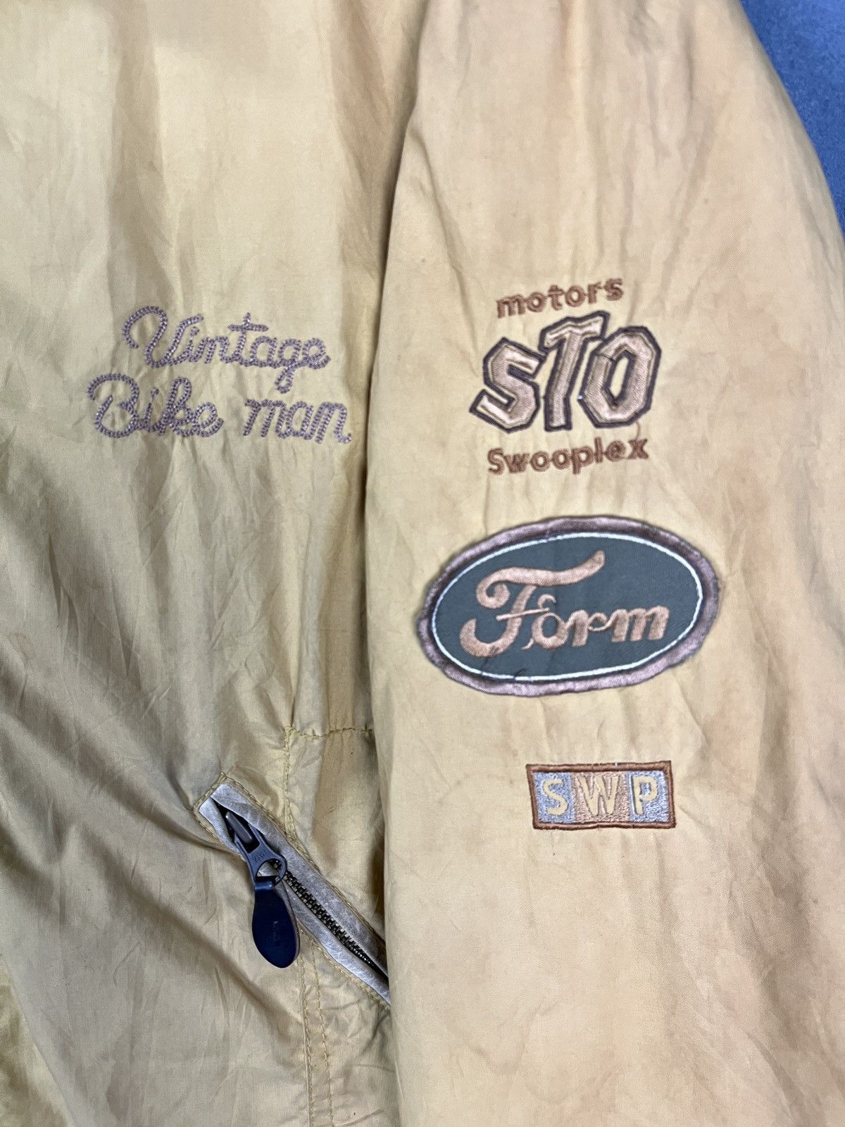 Sports Specialties × Vintage Vintage Swooplex Bike Man Baggy Jacket Size US L / EU 52-54 / 3 - 7 Thumbnail