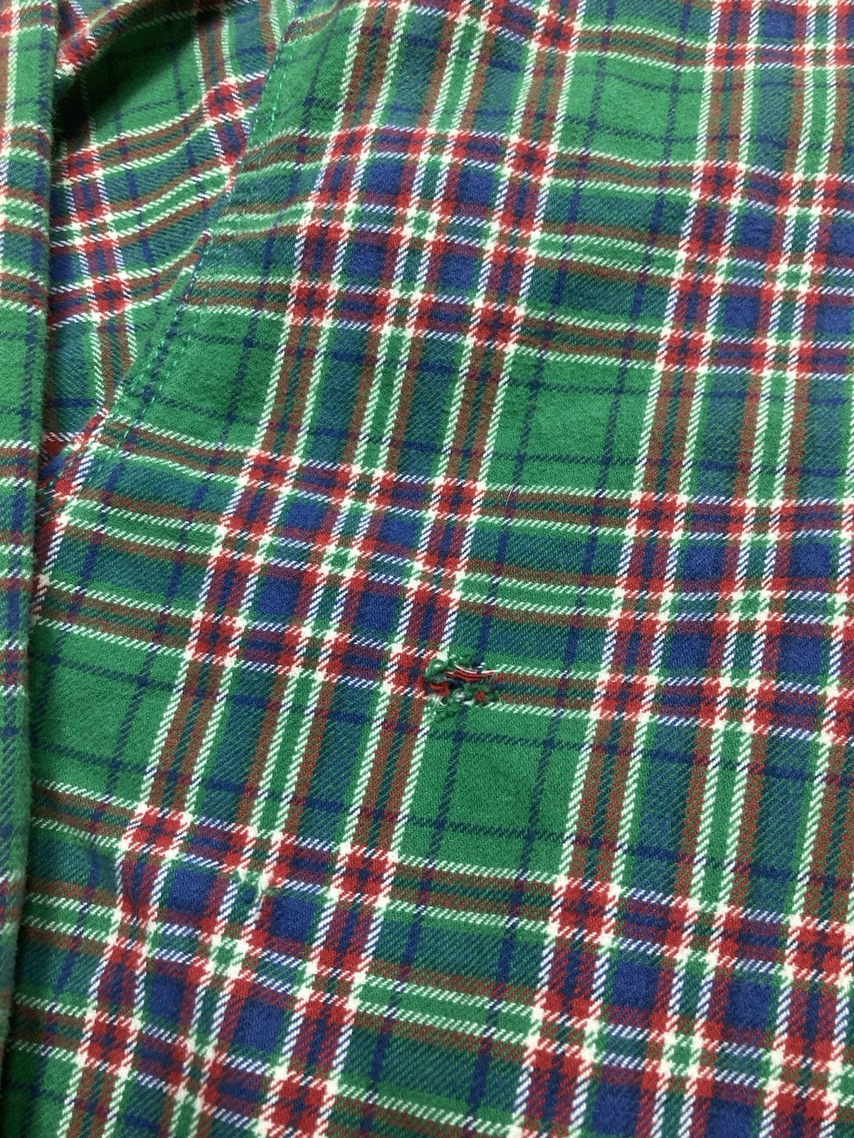 Tommy Hilfiger × Vintage Tommy Hilfiger flannel shirt woven cotton heavyweight large Size US L / EU 52-54 / 3 - 4 Thumbnail