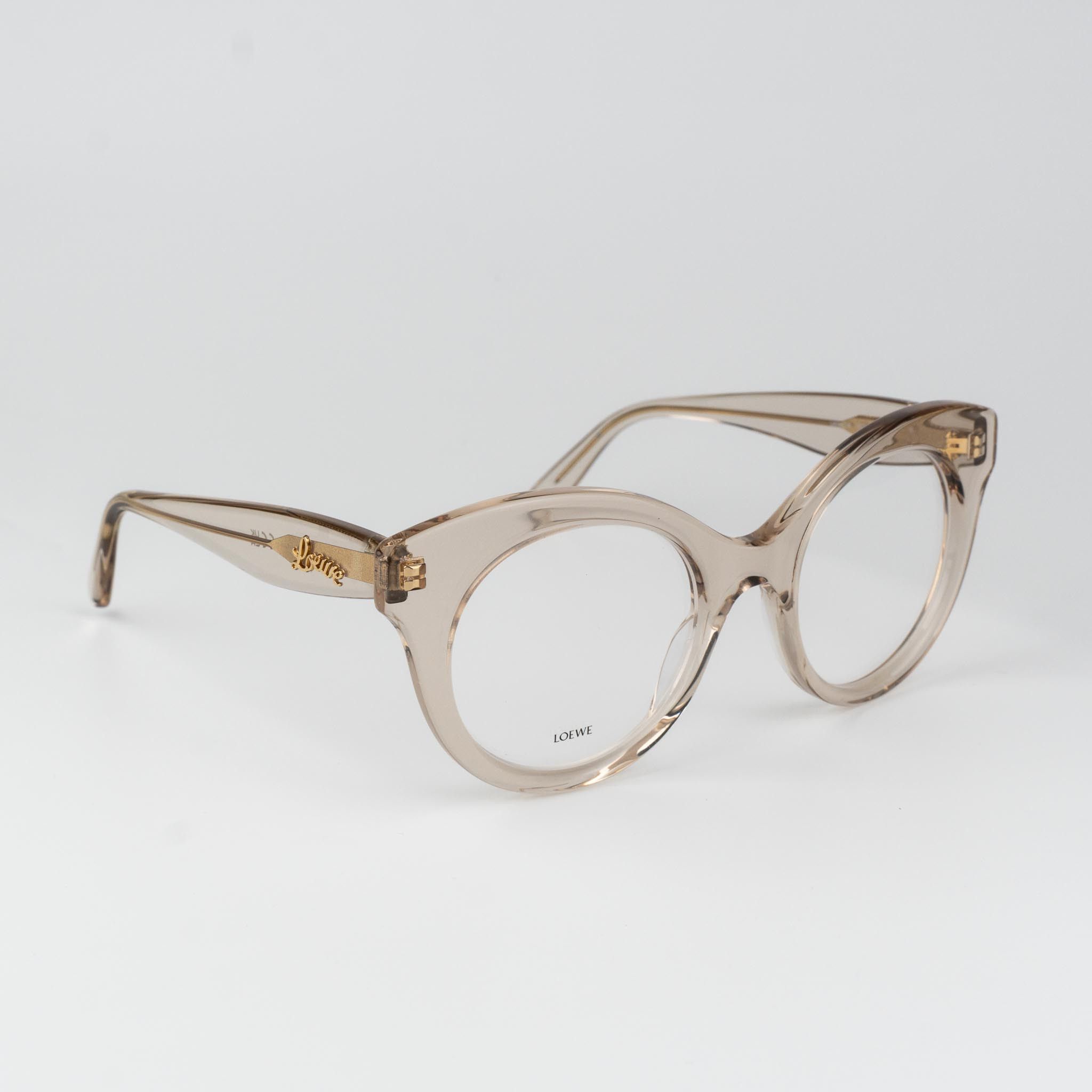 Loewe Loewe CURVY Women Eyeglasses LW50074I 057 NEW AUTHENTIC Size ONE SIZE - 4 Thumbnail