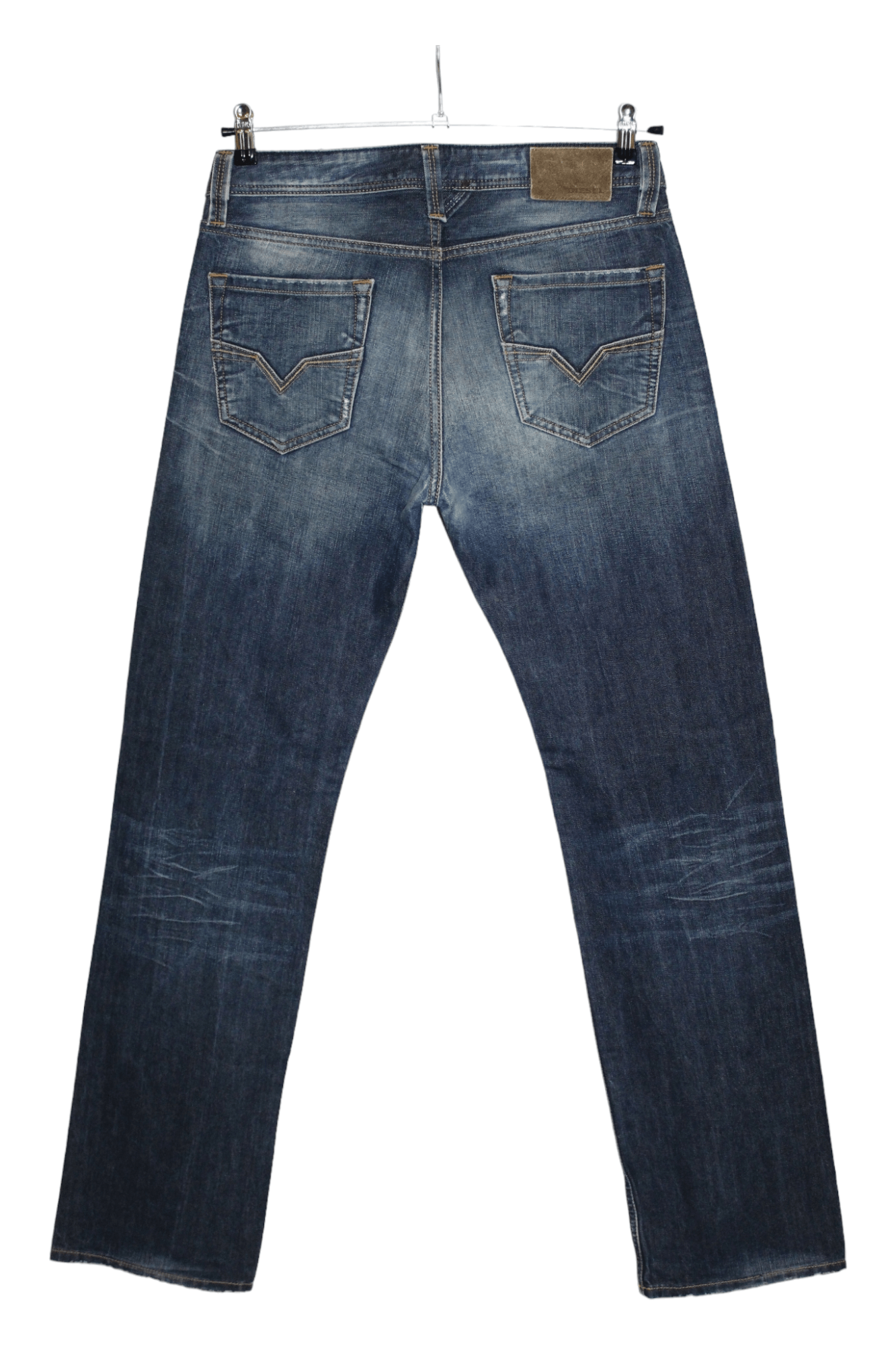 Diesel DIESEL D.N.A. Larkee Regular-Straight 008Y3 Distressed Jeans Size US 32 / EU 48 - 2 Thumbnail