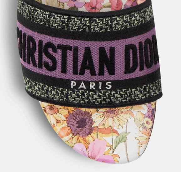 Dior o1w1db10625 KCQ209 Dway Slides in Multicolor Size US 8 / IT 38 - 4 Thumbnail