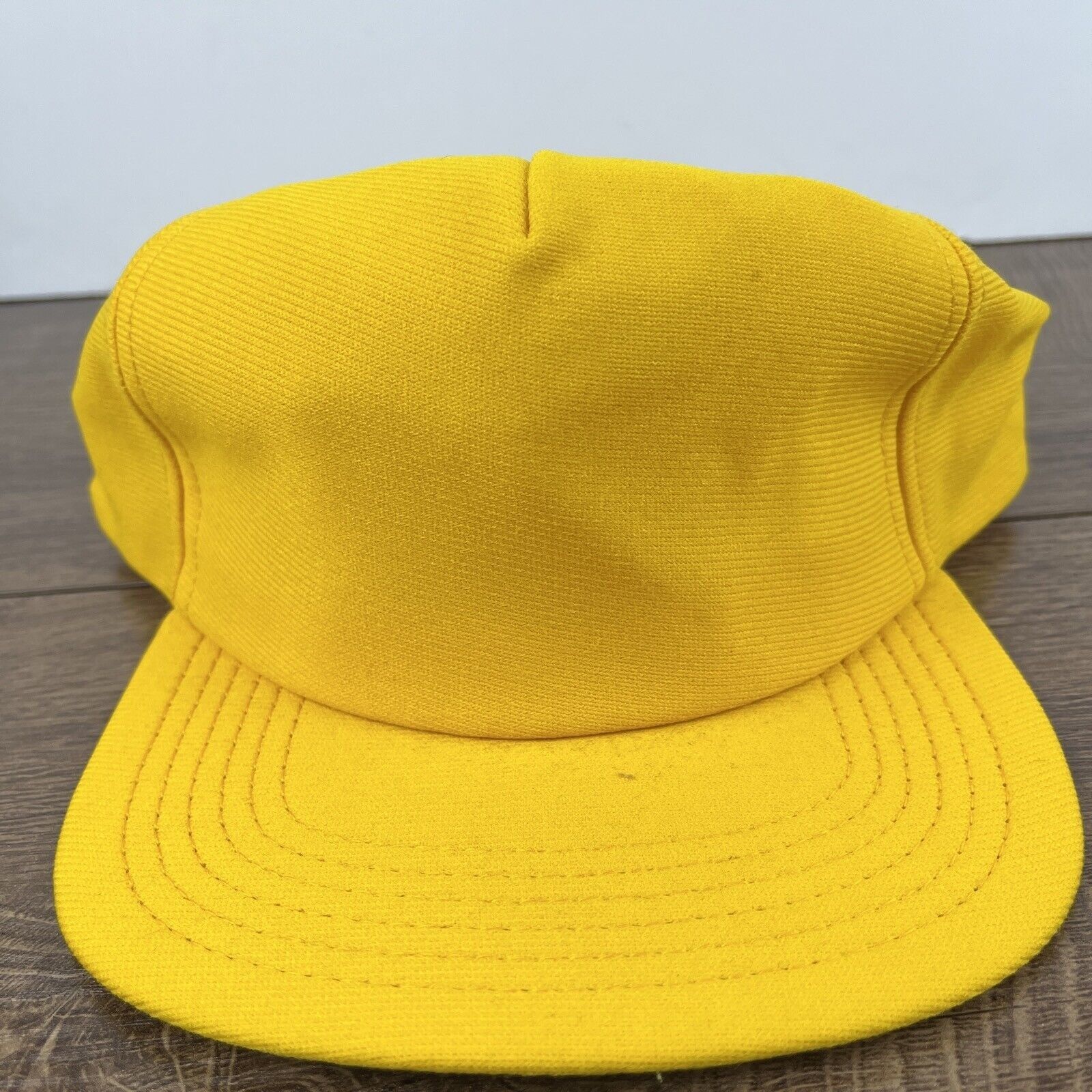 Other Plain Yellow Trucker Hat Yellow Hat Adjustable Adult Size Ha Size ONE SIZE - 5 Thumbnail