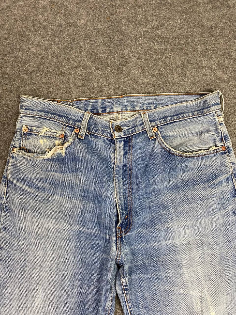 Levi's vintage levis 502 distressed denim Size US 34 / EU 50 - 10 Thumbnail