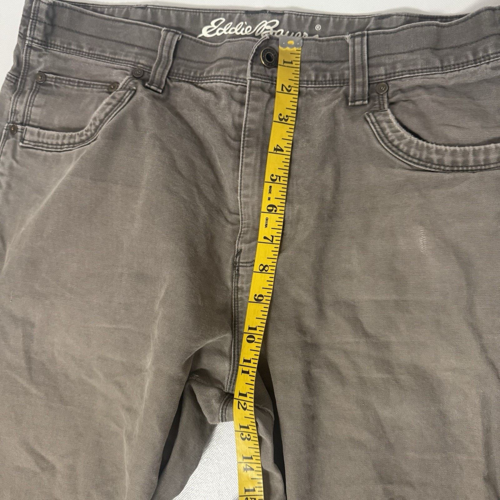 Eddie Bauer Eddie Bauer Relaxed Fit Canvas Pants Outdoor Workwear Hiking Size US 34 / EU 50 - 6 Thumbnail