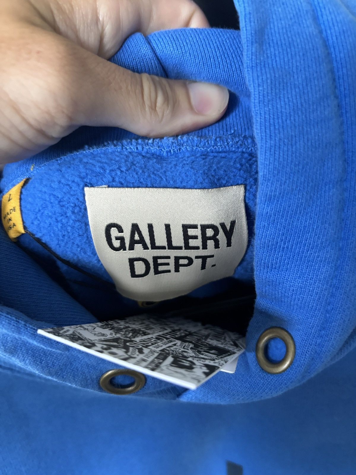 Gallery Dept. 🥊 GALLERY DEPT BOXING LOGO HOODIE Size US L / EU 52-54 / 3 - 7 Thumbnail