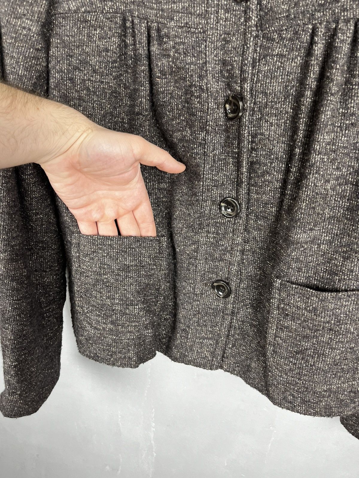 Max Mara × Weekend Max Mara Max Mara wool blazer jacket Size M / US 6-8 / IT 42-44 - 6 Thumbnail
