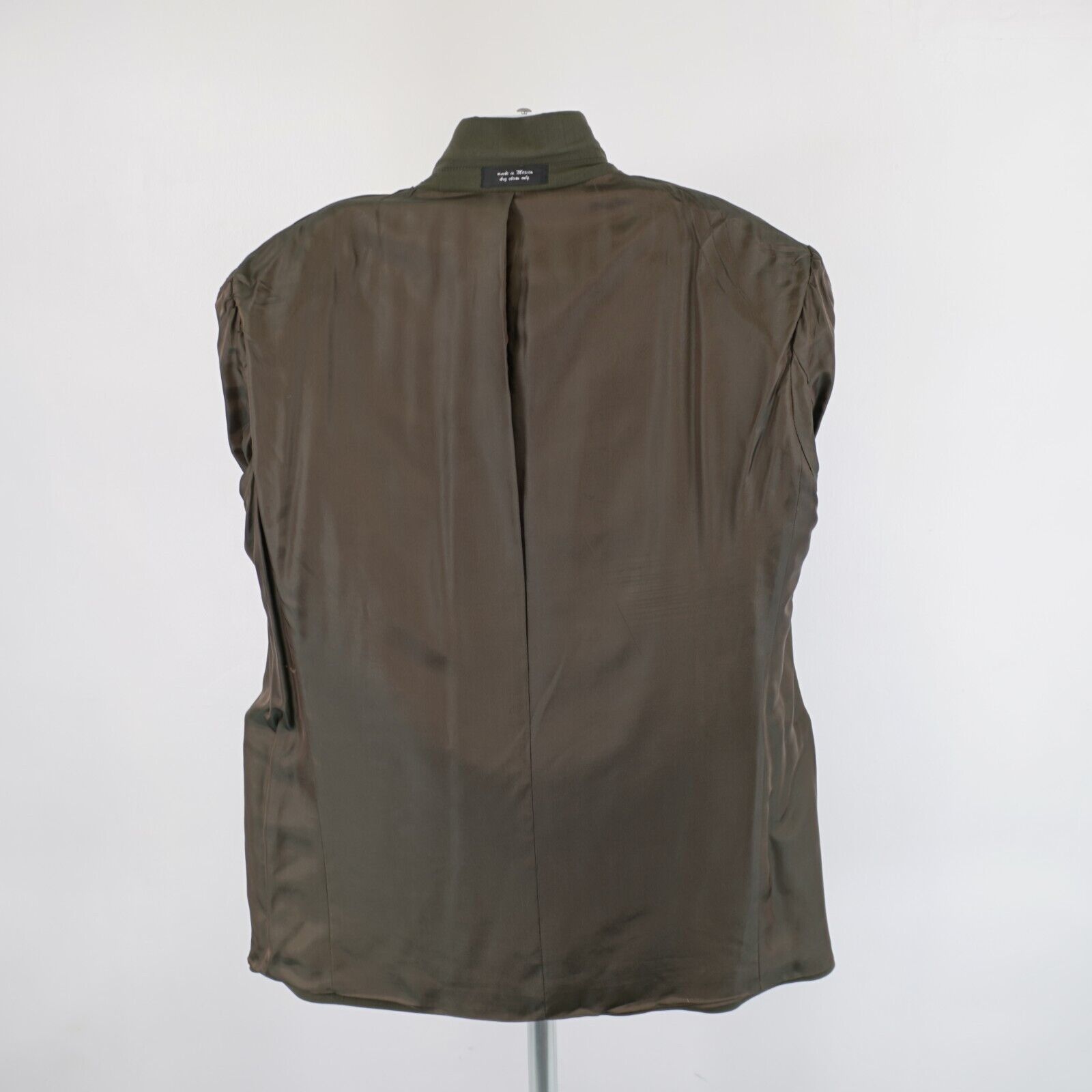 Designer Gianfranco Ruffini Worsted Wool Green 2 Piece Suit 48L 41/29 Size 48L - 16 Thumbnail