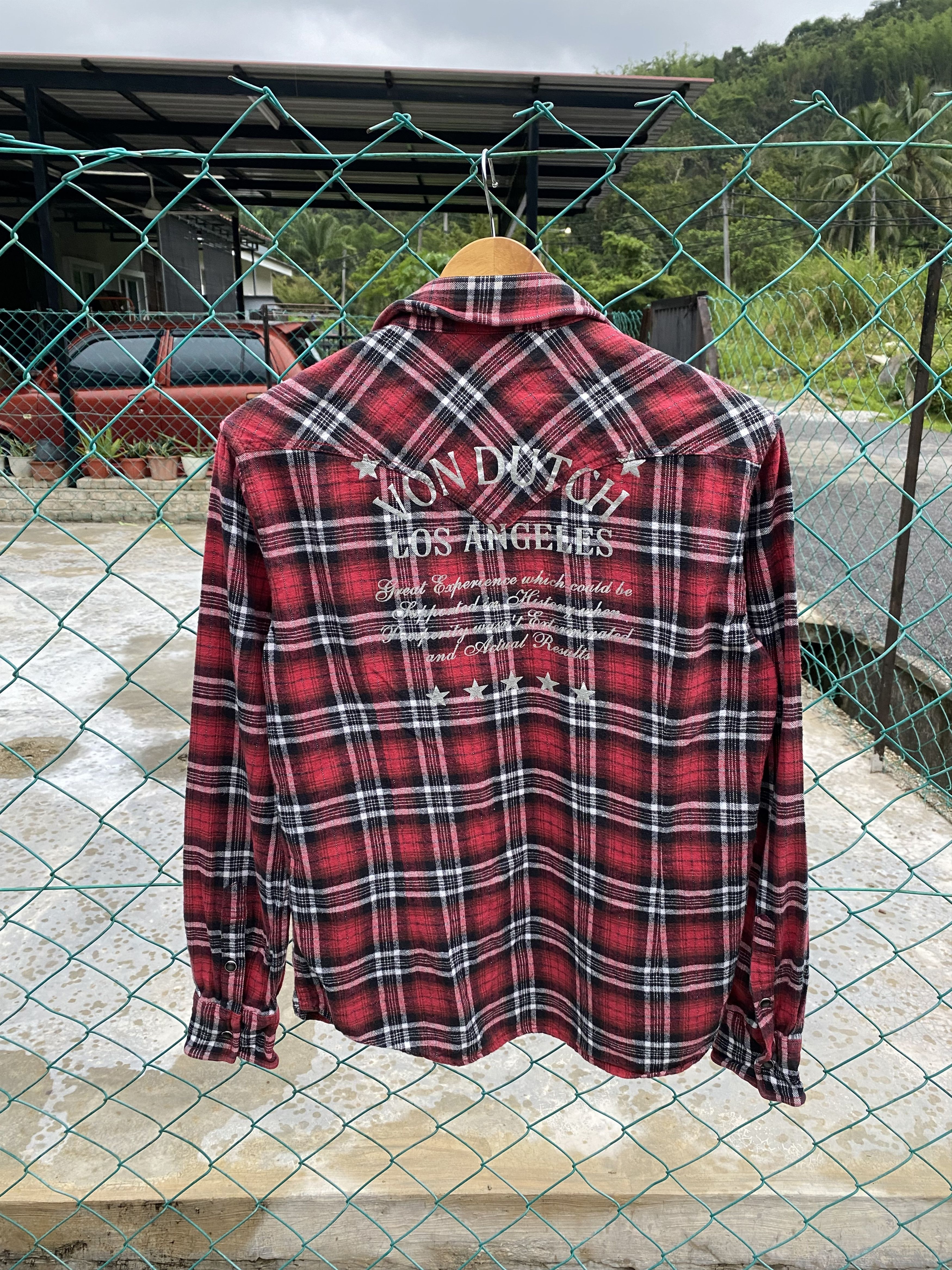 Von Dutch Von Dutch shadow plaid shirt flannel Size M / US 6-8 / IT 42-44 - 2 Thumbnail