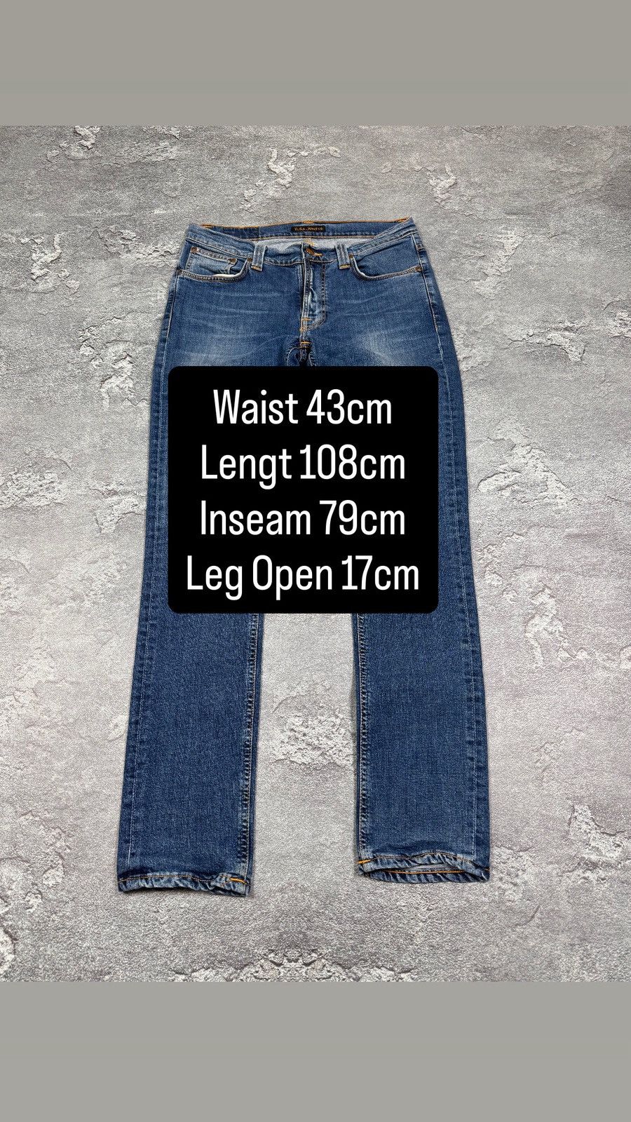 If Six Was Nine Y2K 2000s Nudie Flared Bootcut Straight Washed Jeans Size 32 Size US 32 / EU 48 - 2 Thumbnail