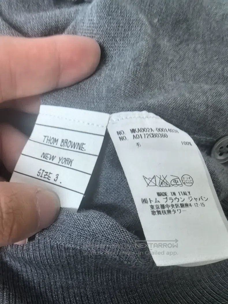 Thom Browne Thom Browne sweater Size US L / EU 52-54 / 3 - 5 Thumbnail