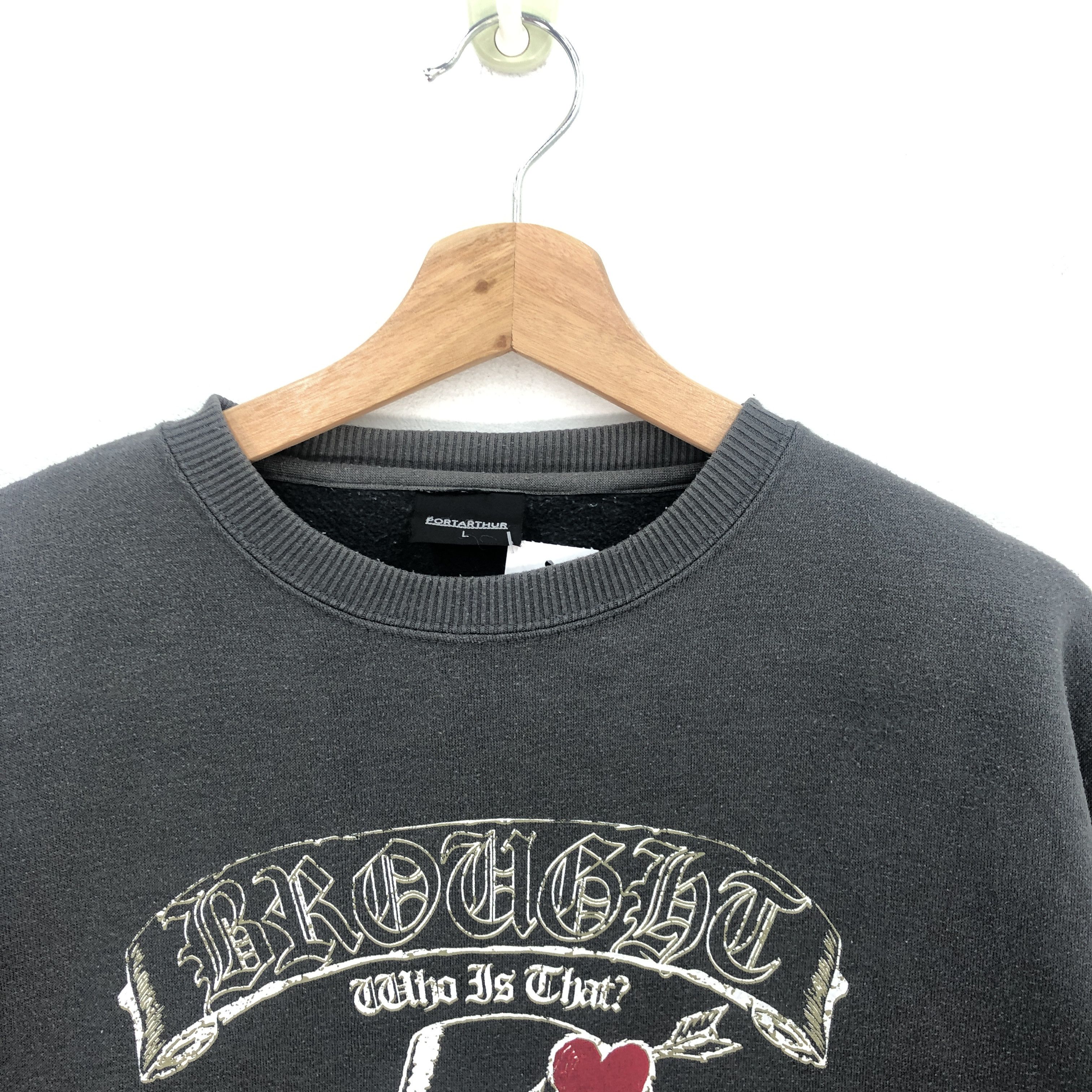 Japanese Brand × Vintage Vintage Portarthur Sweatshirt Skull Ed Hardy Sweater Jumper Size US L / EU 52-54 / 3 - 4 Thumbnail