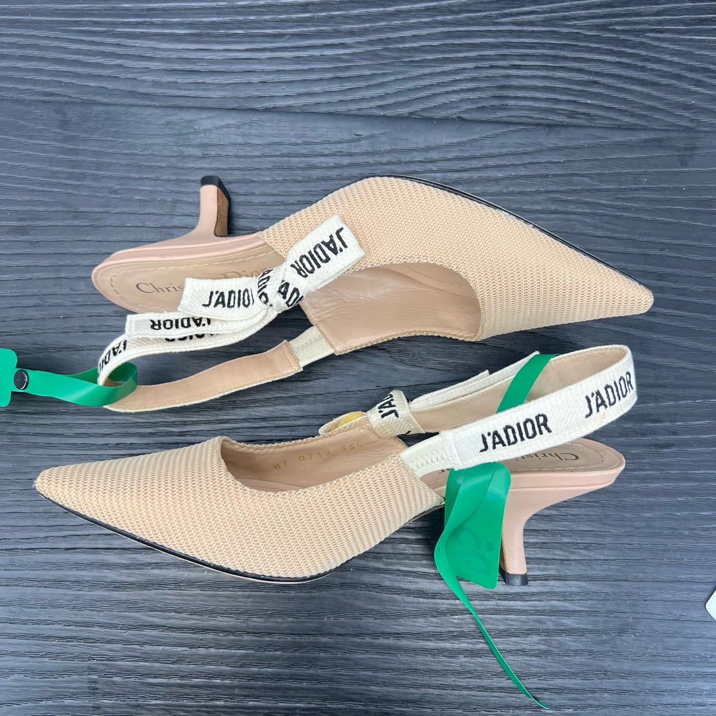 Dior Dior J'adior Nude Heels 35.5 New Box Size US 4.5 / IT 34.5 - 3 Thumbnail