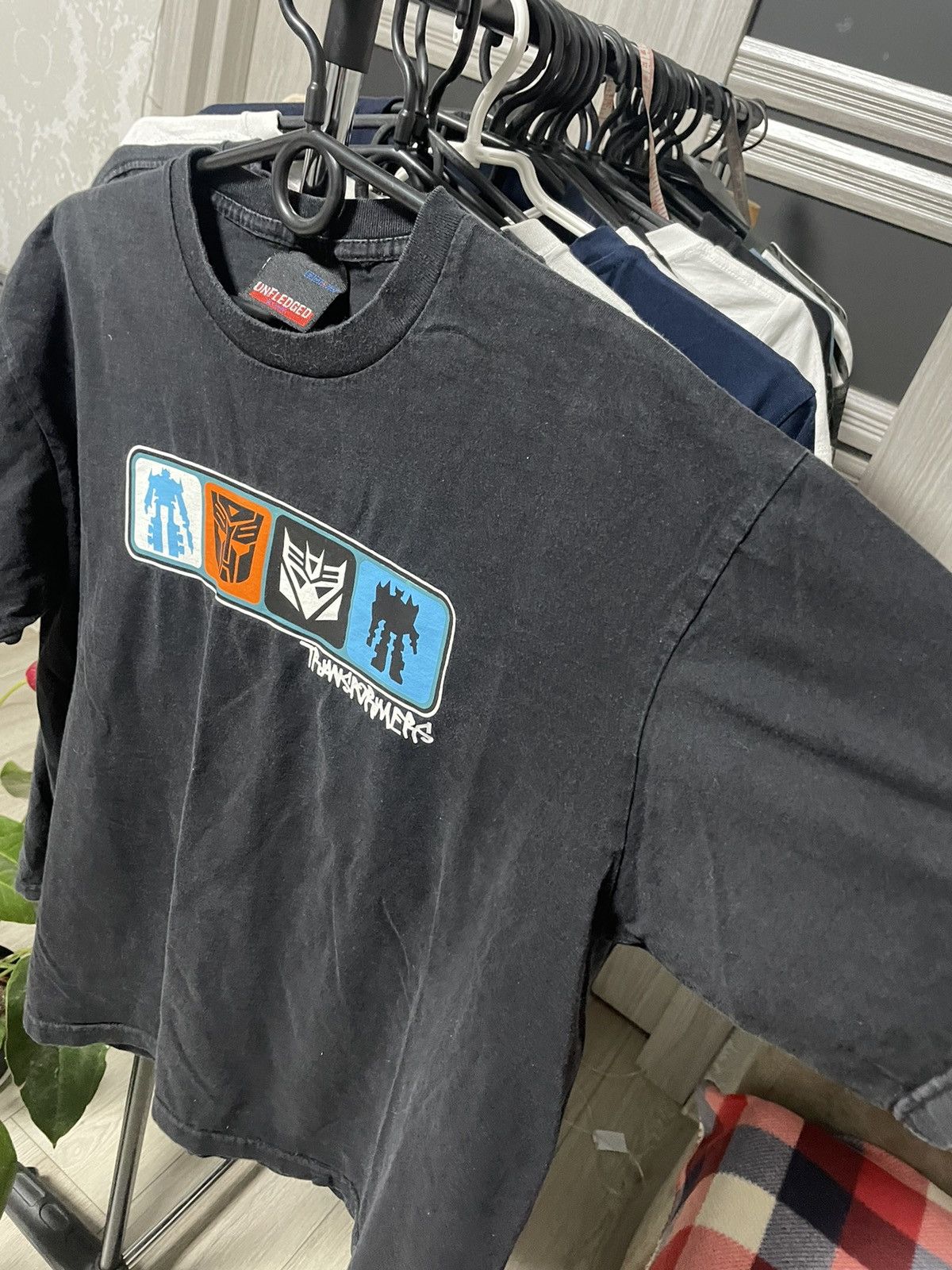 Transformers 00’s Transformers T Shirt Logo Movie Streetwear Tee Y2K Size US L / EU 52-54 / 3 - 3 Thumbnail