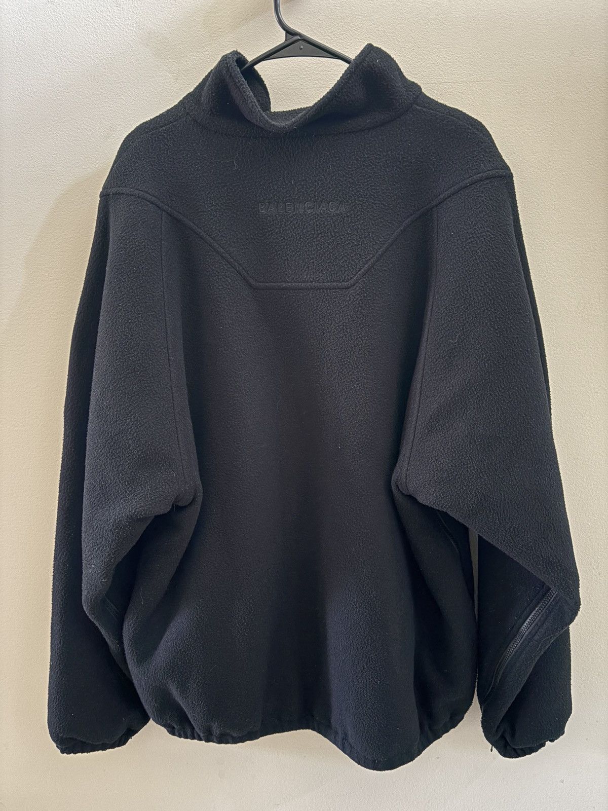 Balenciaga Balenciaga YE24 Half Zip Fleece Pullover Size US L / EU 52-54 / 3 - 2 Thumbnail