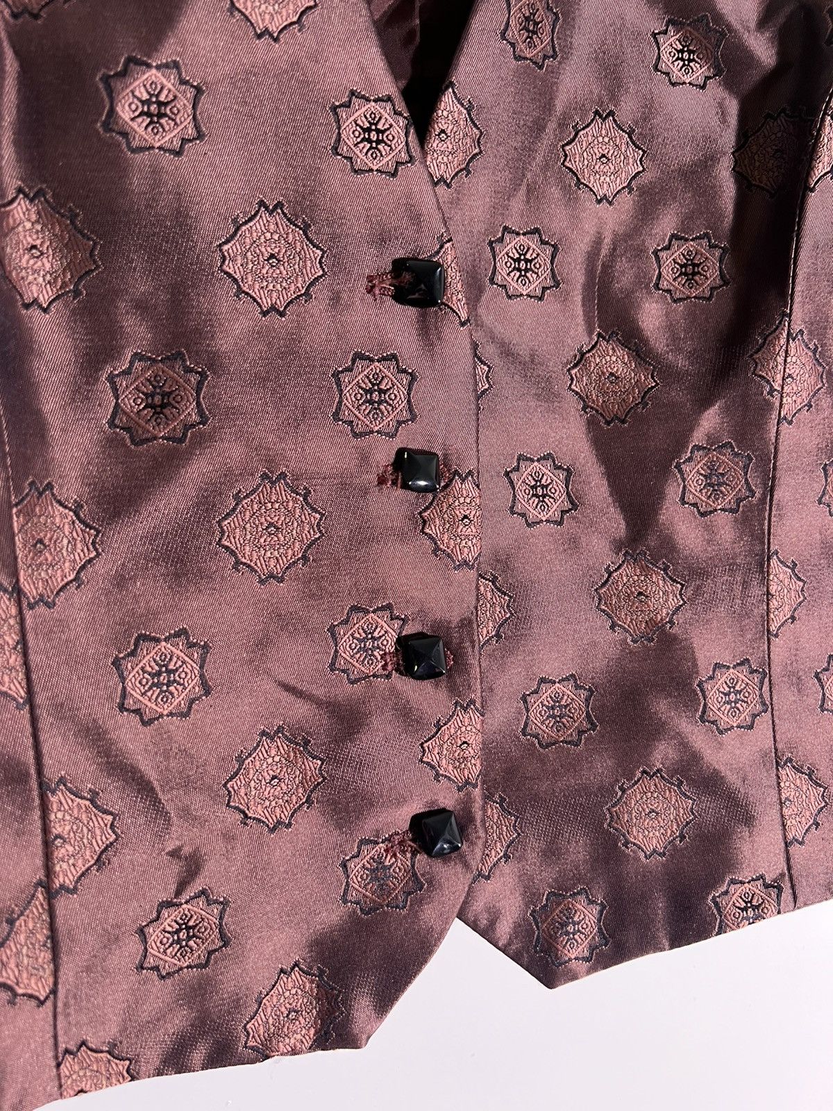 Vintage 90’s 2000’s Y2K VTG Vintage New York & Company Abstract Vest Size L / US 10 / IT 46 - 6 Thumbnail