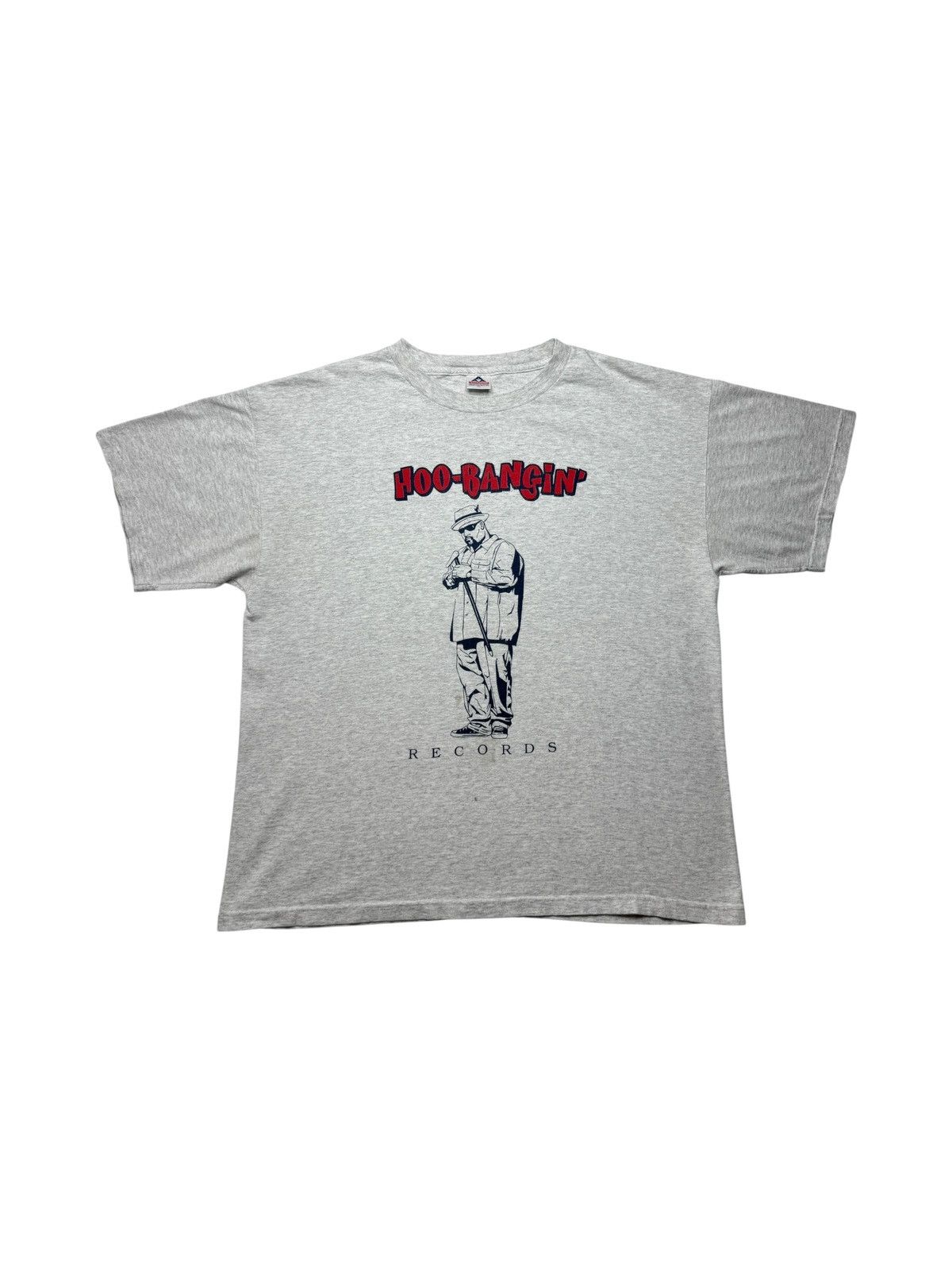 Rap Tees Vintage 1998 Hoo Bangin Records Rap Tee Shirt Size US XXL / EU 58 / 5 - 7 Thumbnail