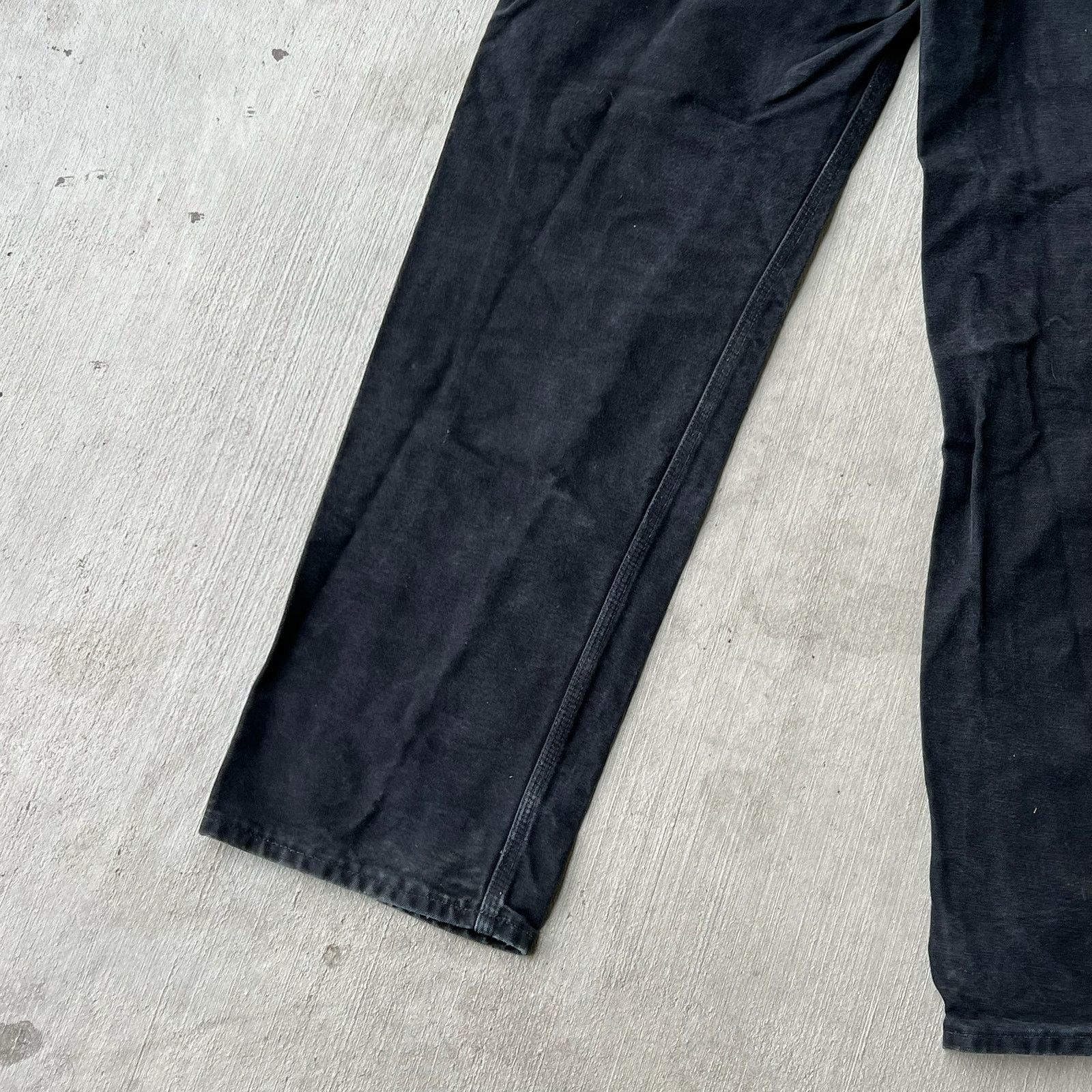 Carhartt × Vintage Carhartt black double knee work wear carpenter pants Size US 32 / EU 48 - 8 Thumbnail