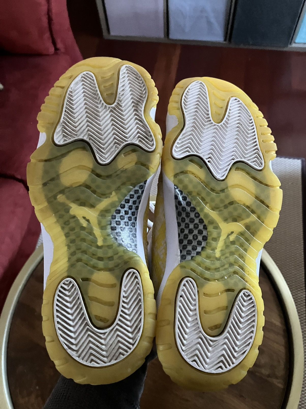 Jordan Brand Nike Air Jordan 11 Retro Low 2022 Yellow Snakeskin Wom 9.5 Size US 9.5 / IT 39.5 - 8 Thumbnail