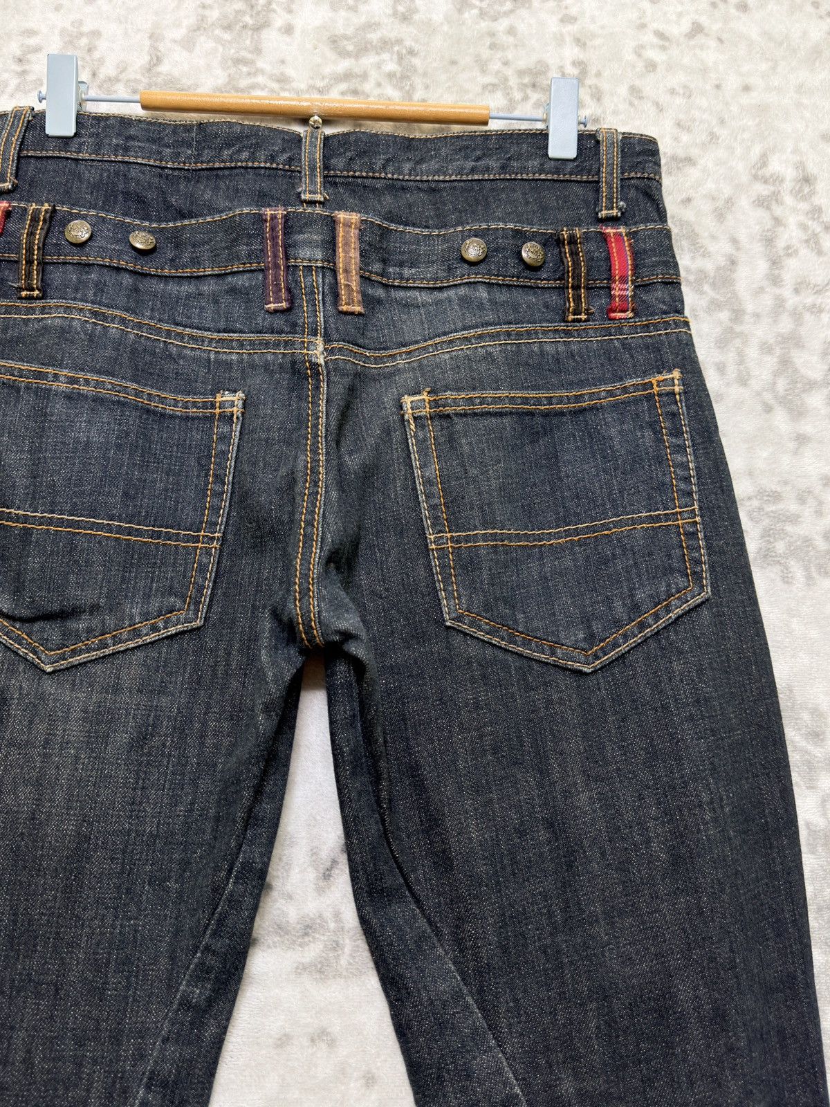 Hysteric Glamour Hysteric Glamour Style Double Waist J Curve Leg Denim Jeans Size US 30 / EU 46 - 10 Thumbnail