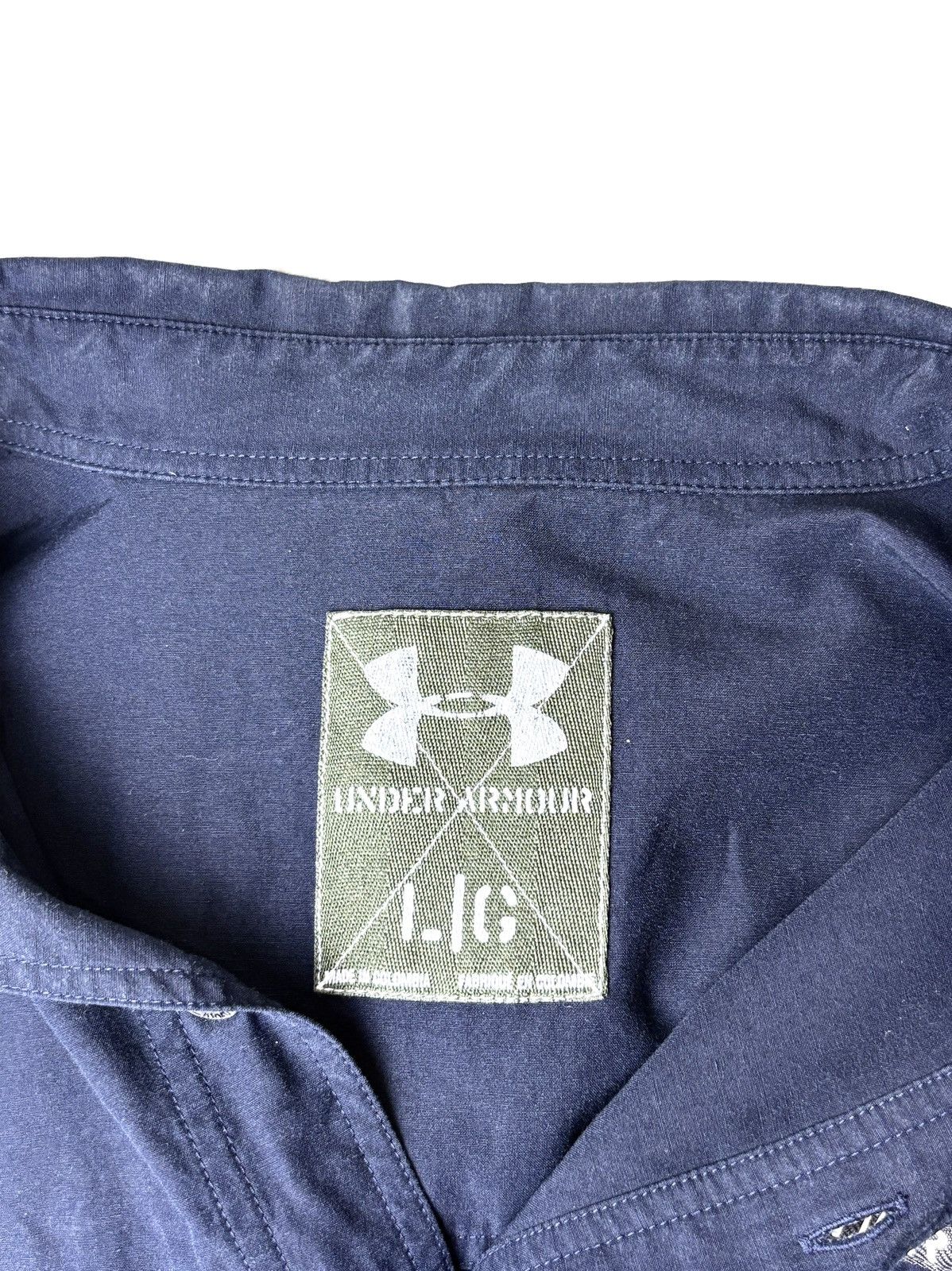 Under Armour Under Armour FW12 Military Long Sleeve Button-Up Shirt Size US L / EU 52-54 / 3 - 8 Thumbnail