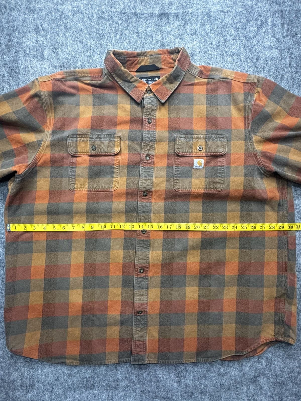 Carhartt Carhartt Flannel Shirt Loose Fit Size US XXL / EU 58 / 5 - 4 Thumbnail