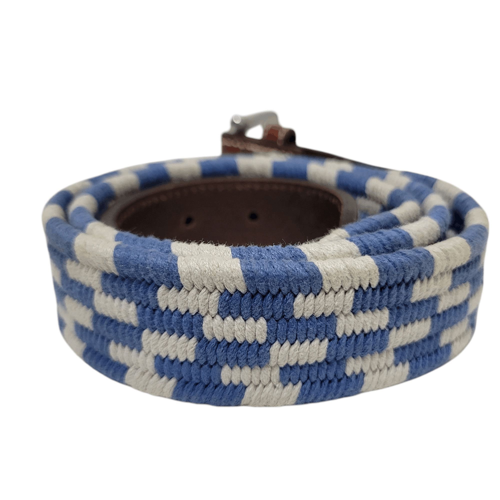 Vineyard Vines Vineyard Vines Men's Braided Elastic Leather Belt Size 36 Size 36 - 3 Thumbnail