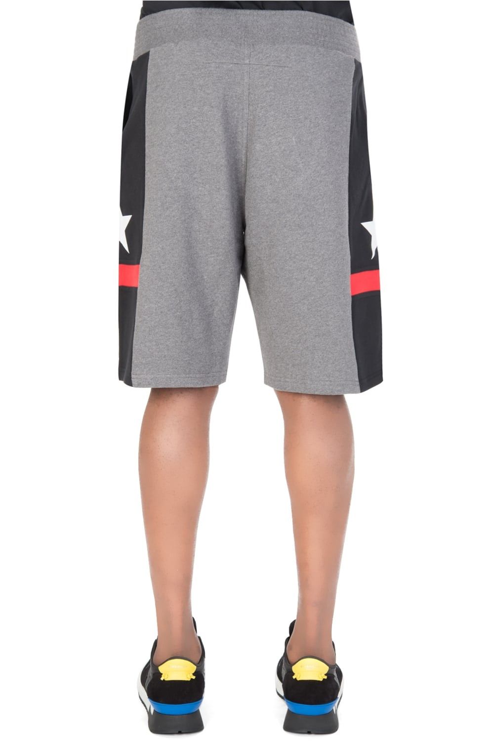 Givenchy Grey Contrast Star Panel Sweatshorts Size US 30 / EU 46 - 4 Thumbnail
