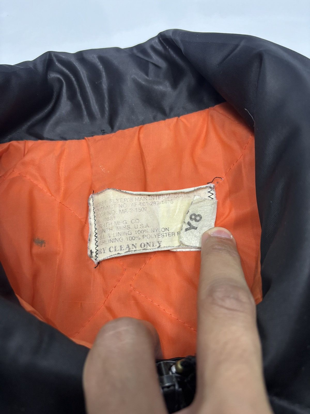 Alpha Industries 🔥VTG FLYER'S BOMBER JACKET MADE IN USA CORINTH MFG SCHOTT Size US XL / EU 56 / 4 - 12 Thumbnail