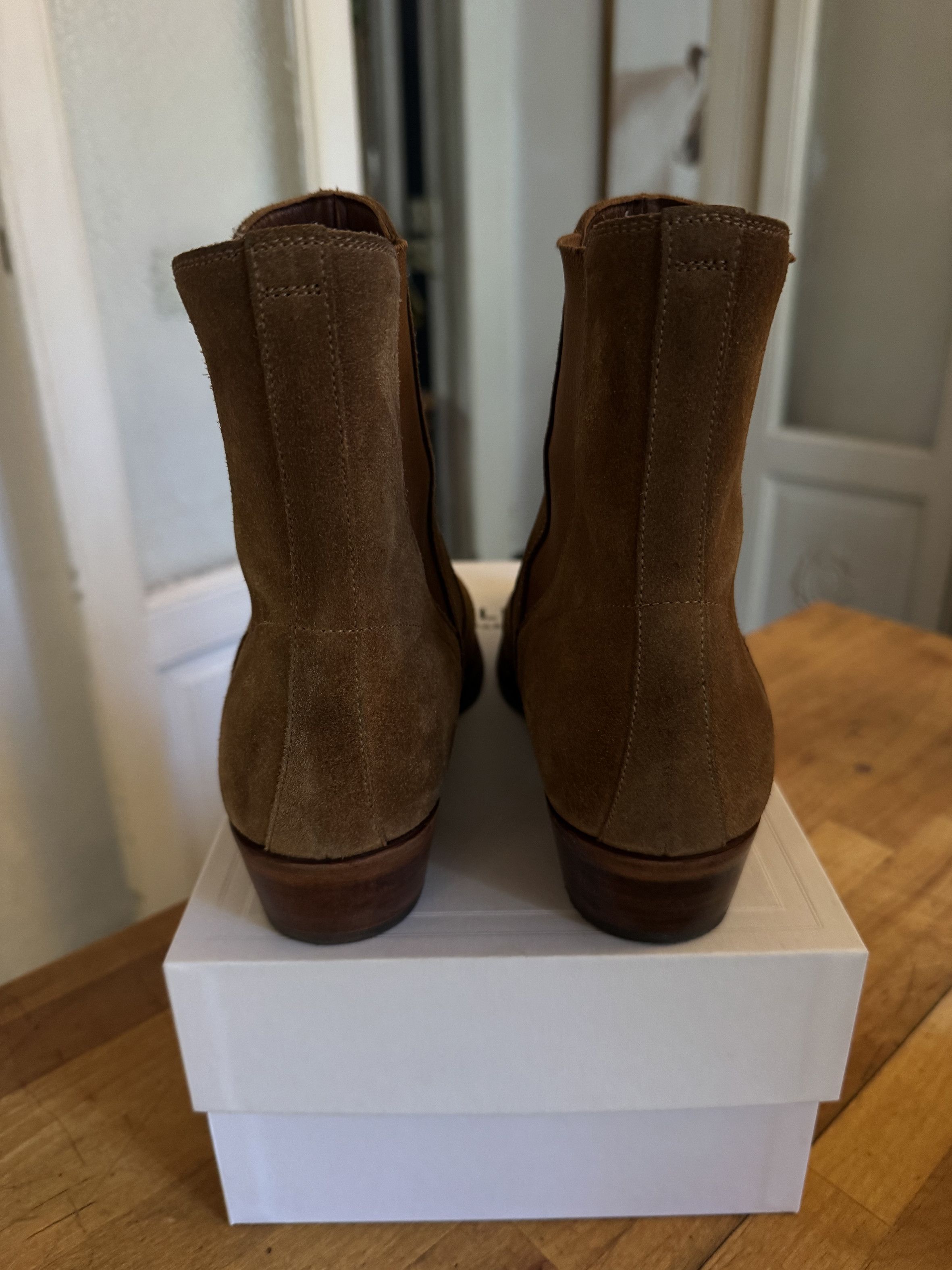 Celine FW20 Camargue Western Chelsea Boots SIZE 41 Size US 8 / EU 41 - 4 Thumbnail