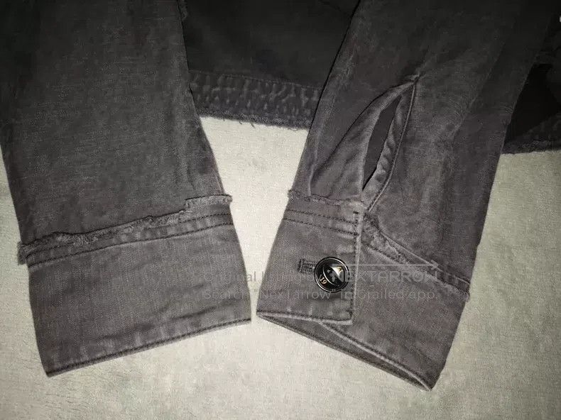 Neighborhood Neighborhood Distressed Zipper Pocket Work Shirt Jacket Size US S / EU 44-46 / 1 - 5 Thumbnail