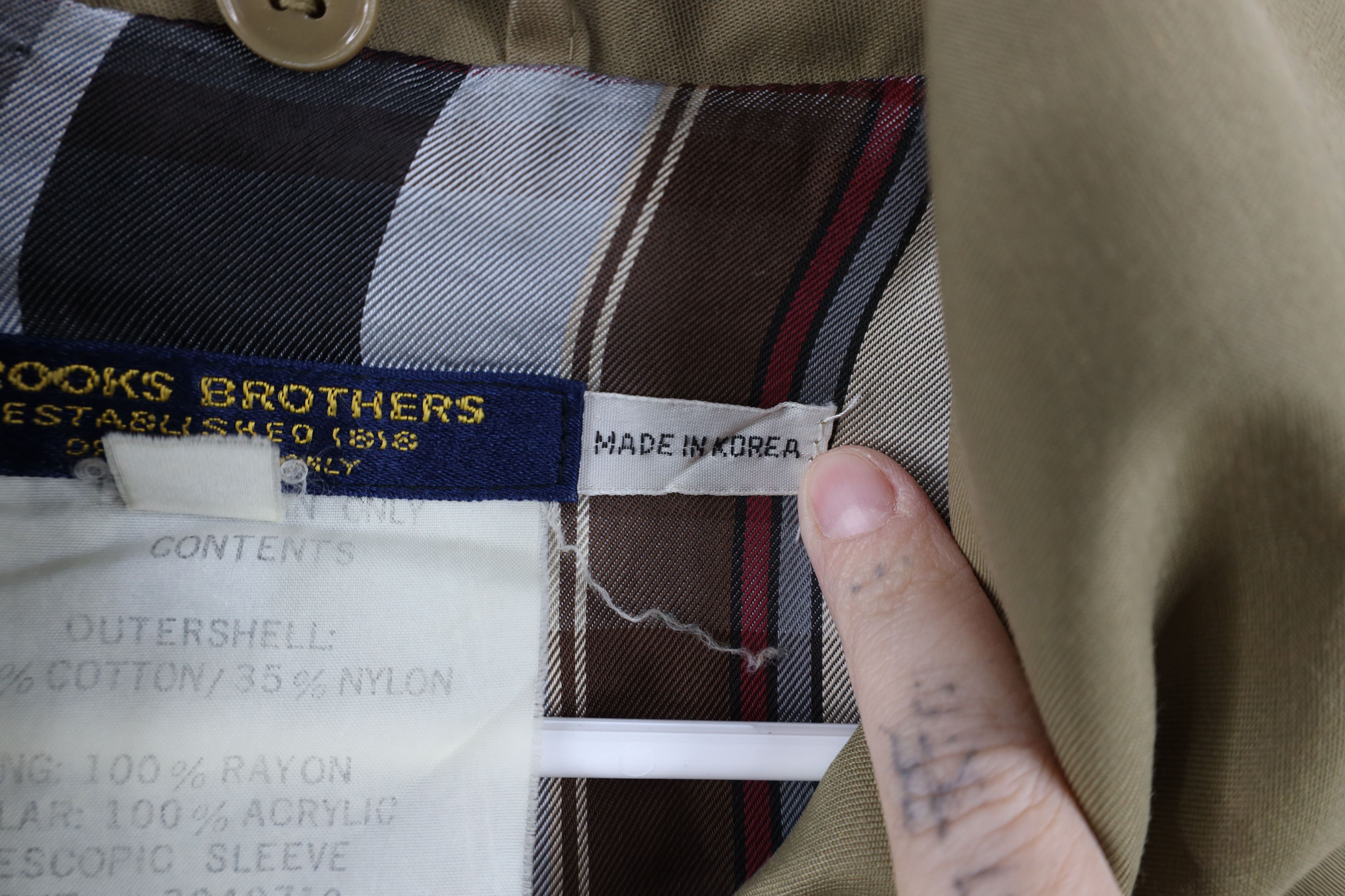 Brooks Brothers Vintage 70s Brooks Brothers Full Zip Chore Barn Jacket Beige Size US XL / EU 56 / 4 - 11 Thumbnail