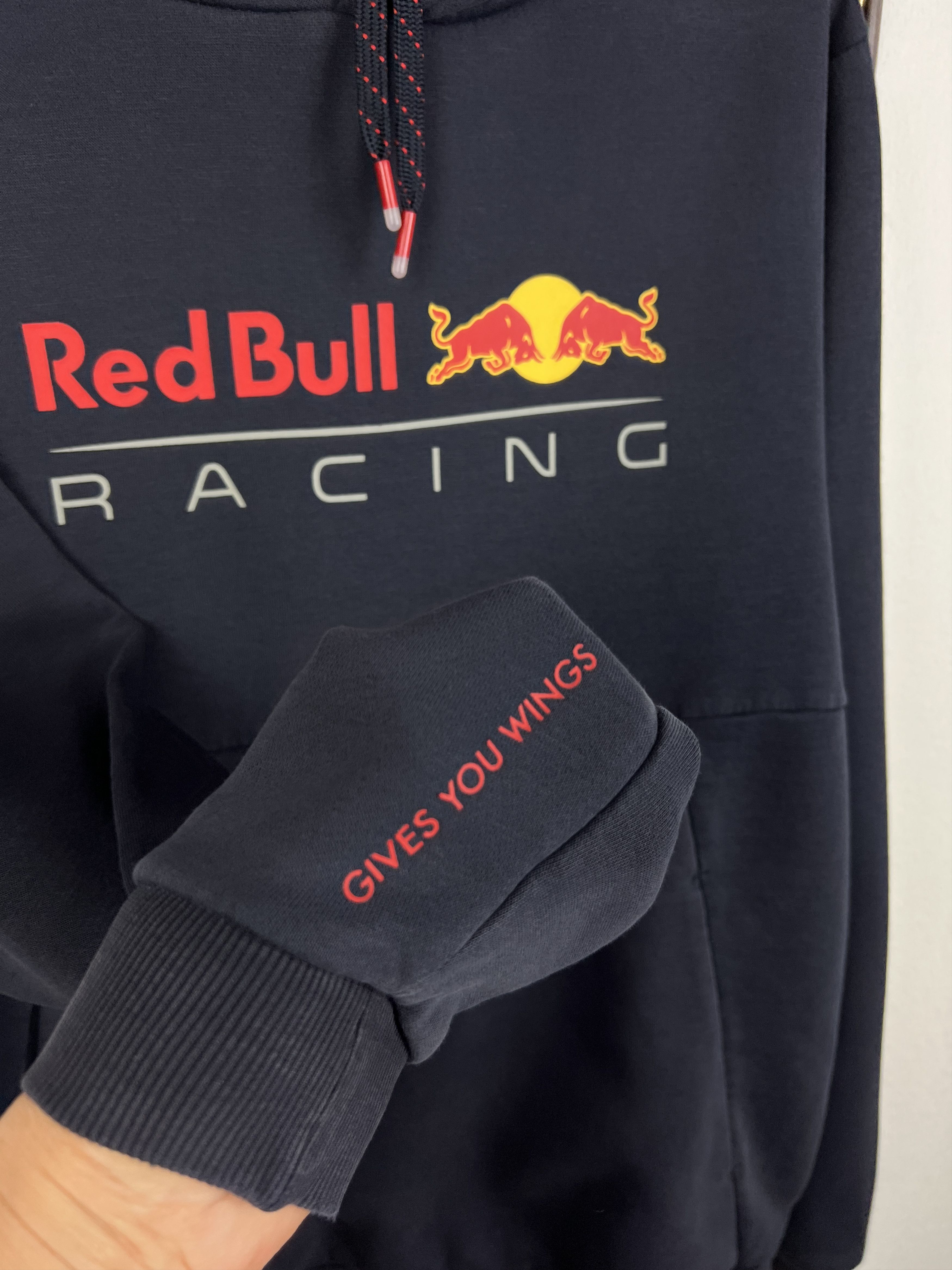 Vintage Red Bull Racing F1 Over Print Hoodie Sweatshirt Jacket Rare Size US L / EU 52-54 / 3 - 4 Thumbnail