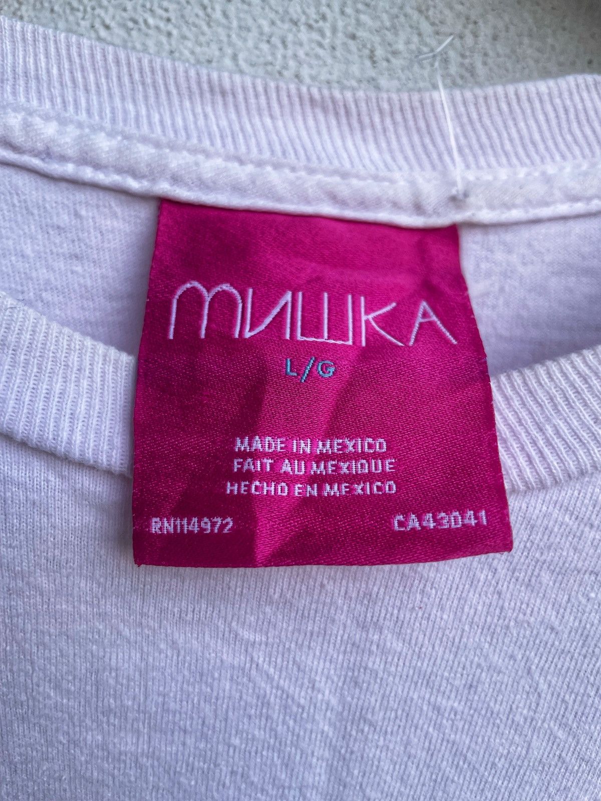 Mishka MISHKA Worldwide tee Size US L / EU 52-54 / 3 - 8 Thumbnail