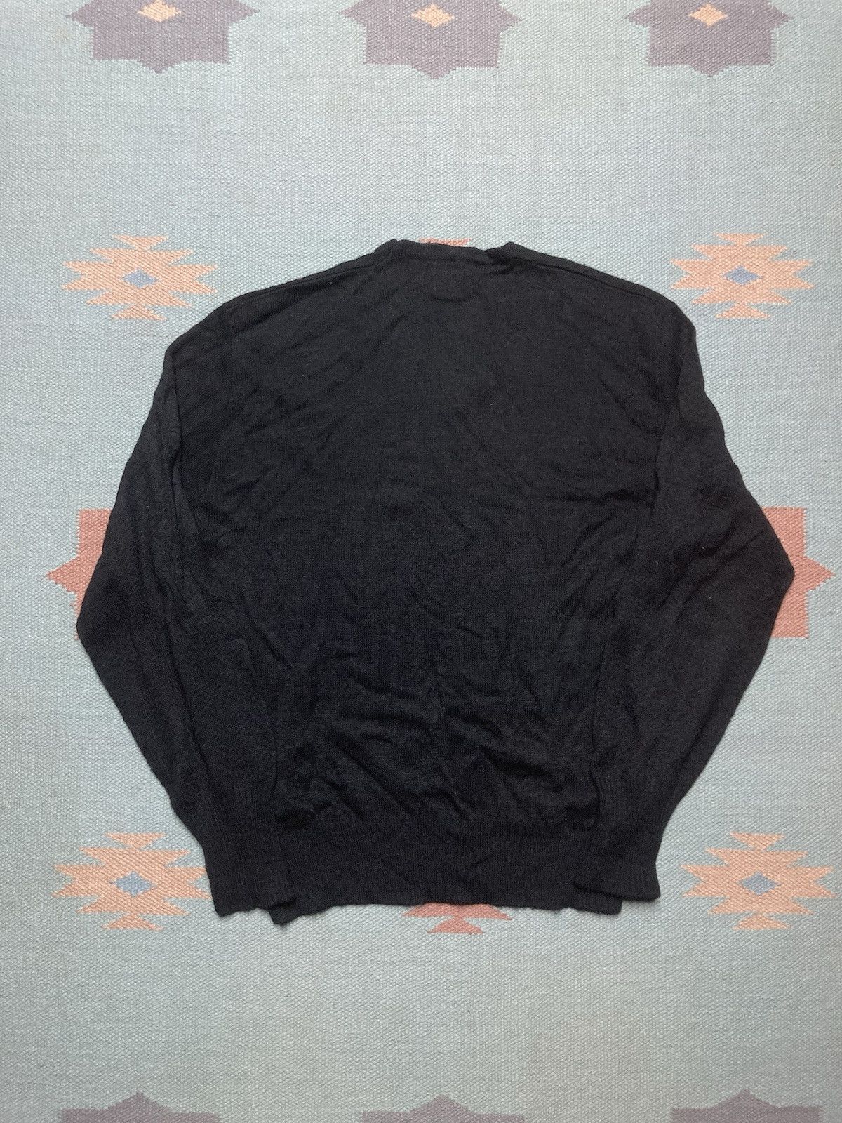 McGregor × Vintage 1950s mcgregor wool blend sweater pullover black v neck 40 Size US M / EU 48-50 / 2 - 5 Thumbnail