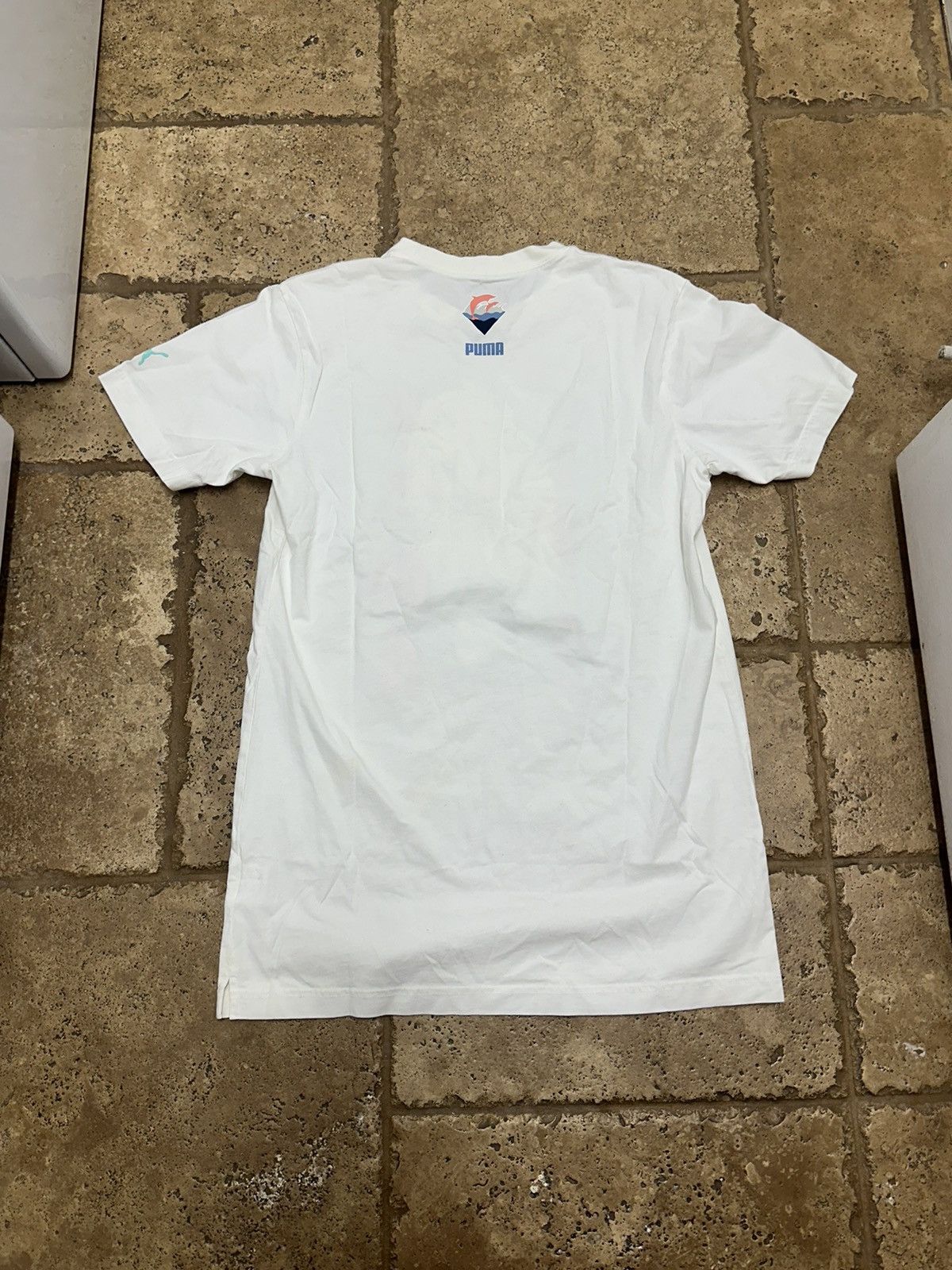 Pink Dolphin × Puma PUMA Pink Dolphin 2016 Collab Graphic Shirt Rare 80s Colors Size US M / EU 48-50 / 2 - 7 Thumbnail