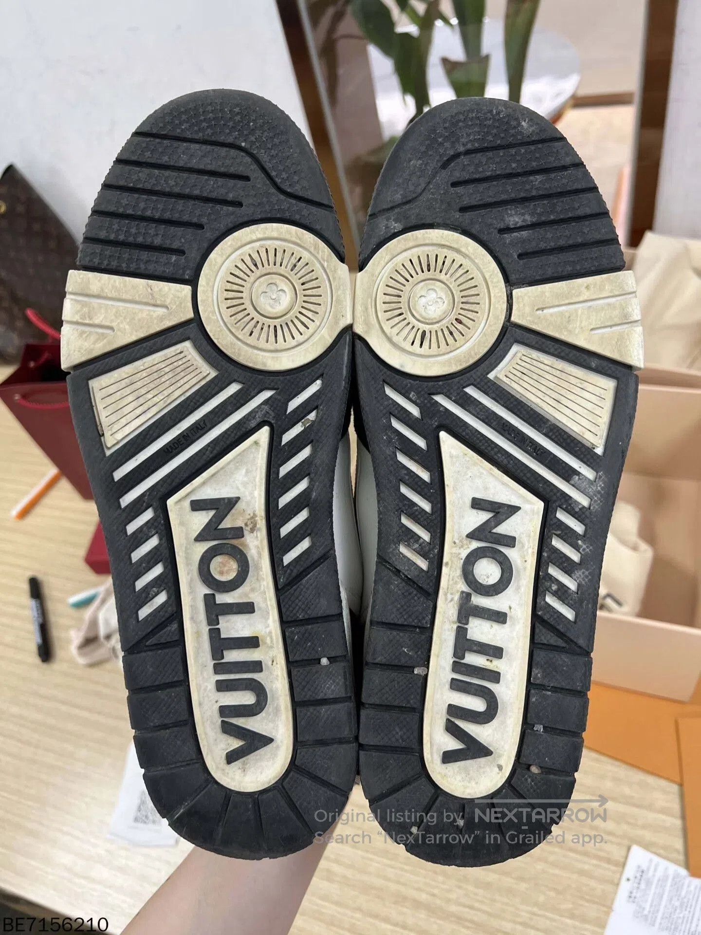 Louis Vuitton louis vuitton trainer low-top sneakers. Size US 8.5 / EU 41-42 - 6 Thumbnail