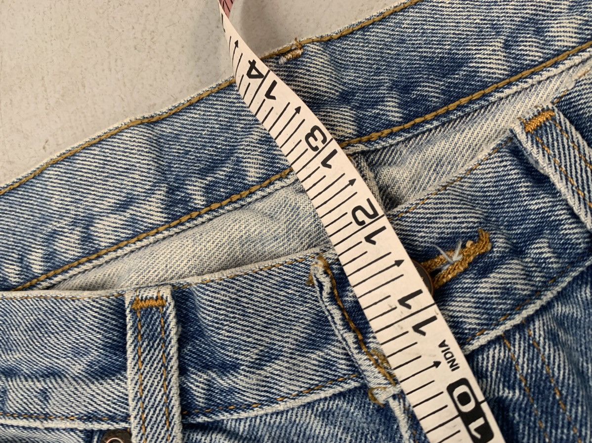 Levi's Vintage upcycled bandana patch denim shirts Size US 30 / EU 46 - 9 Thumbnail