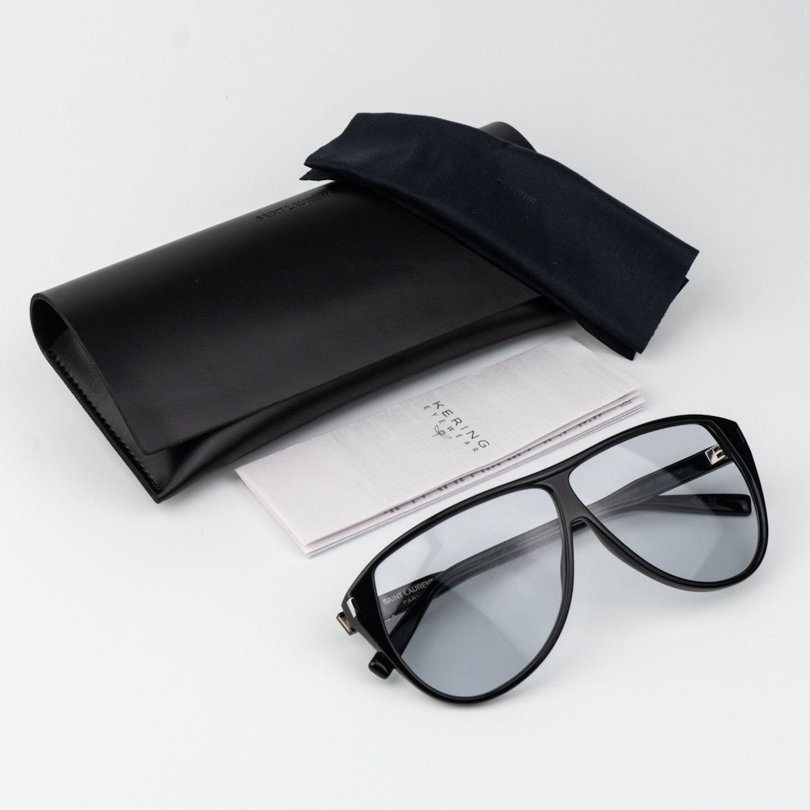 Saint Laurent Paris NEW Saint Laurent SL731 GASPAR 001 Unisex Sunglasses Size ONE SIZE - 9 Thumbnail