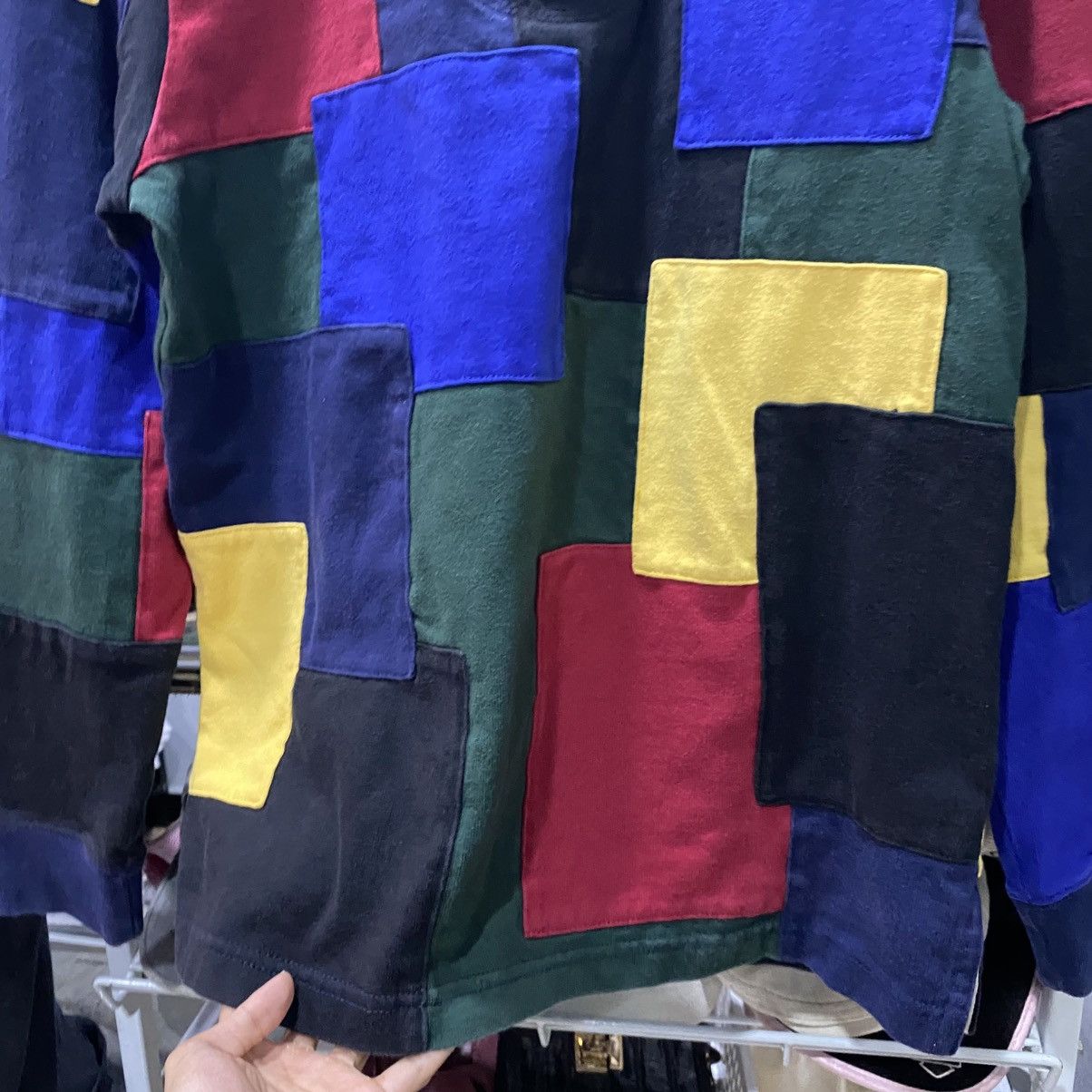 Polo Ralph Lauren × RRL Ralph Lauren × Ralph Lauren Vintage Polo Ralph Lauren Rugby Patchwork Size US M / EU 48-50 / 2 - 6 Thumbnail