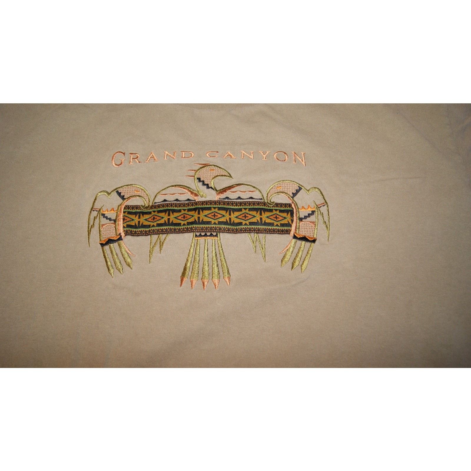 Vintage VTG Grand Canyon Mens XL Shirt Embroidered Native American Size US XL / EU 56 / 4 - 3 Thumbnail