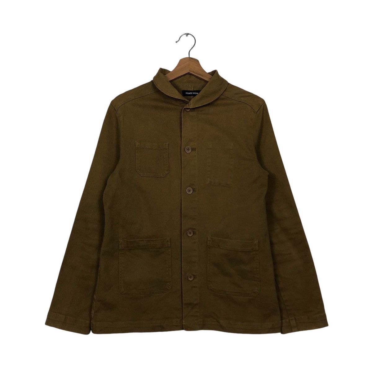 Japanese Brand 📌Vintage Chore Work Jacket Peace Now Duck Canvas Size US M / EU 48-50 / 2 - 2 Thumbnail