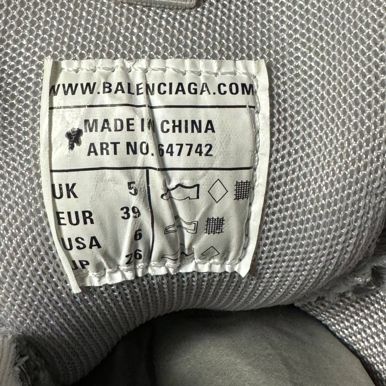 Balenciaga 39 sneakers Balenciaga track 1 Crearsole Gray Size US 6 / EU 39 - 9 Thumbnail