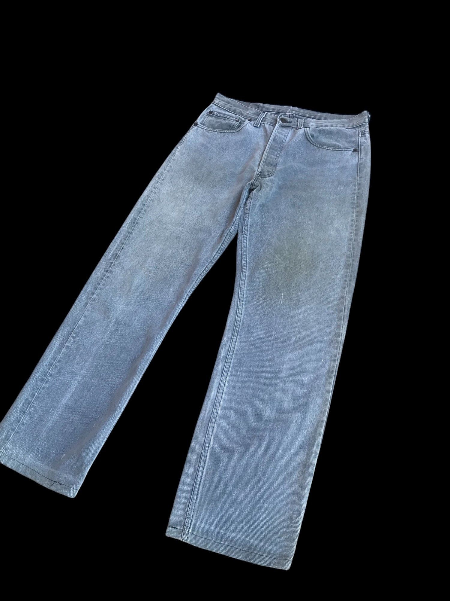 Levi's × Vintage W30x29 VINTAGE LEVIS 501 USA DIRTY DISTRESSED faded black Size US 30 / EU 46 - 2 Thumbnail