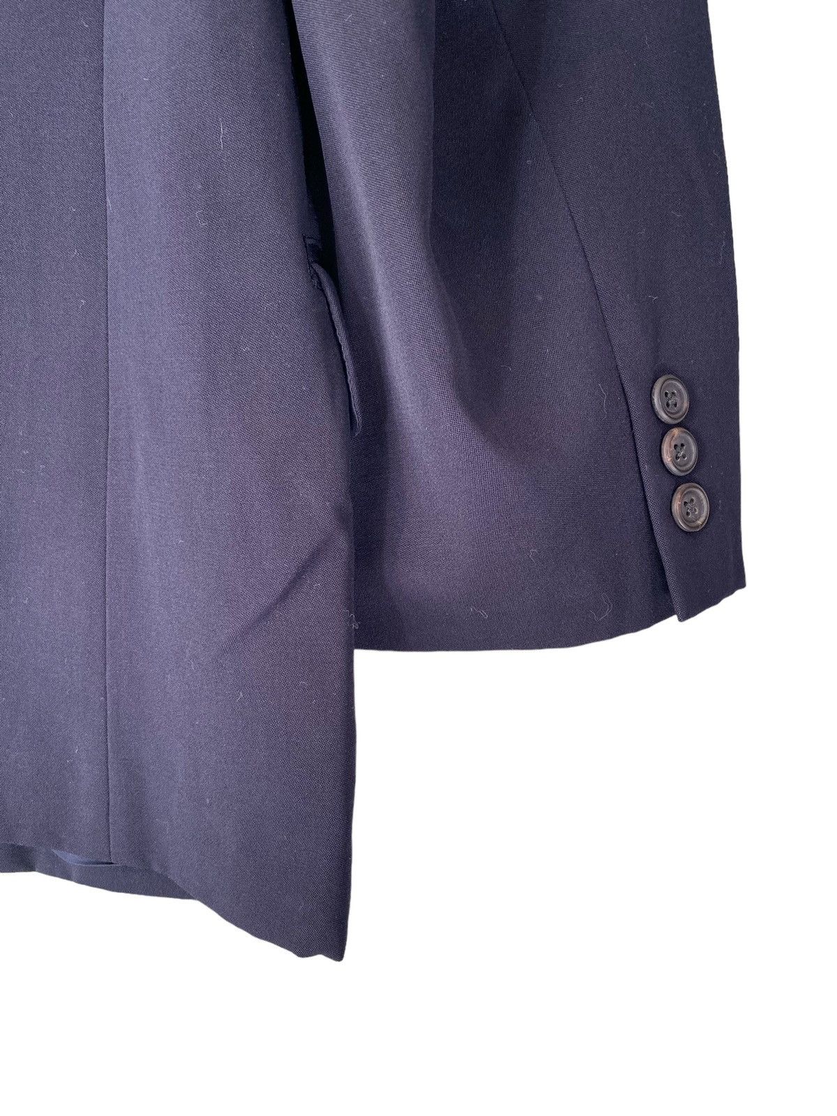 Yohji Yamamoto Vtg🔥iconic YOHJI YAMAMOTO Pour Homme Pocket Blazer Jacket Size 38S - 15 Thumbnail